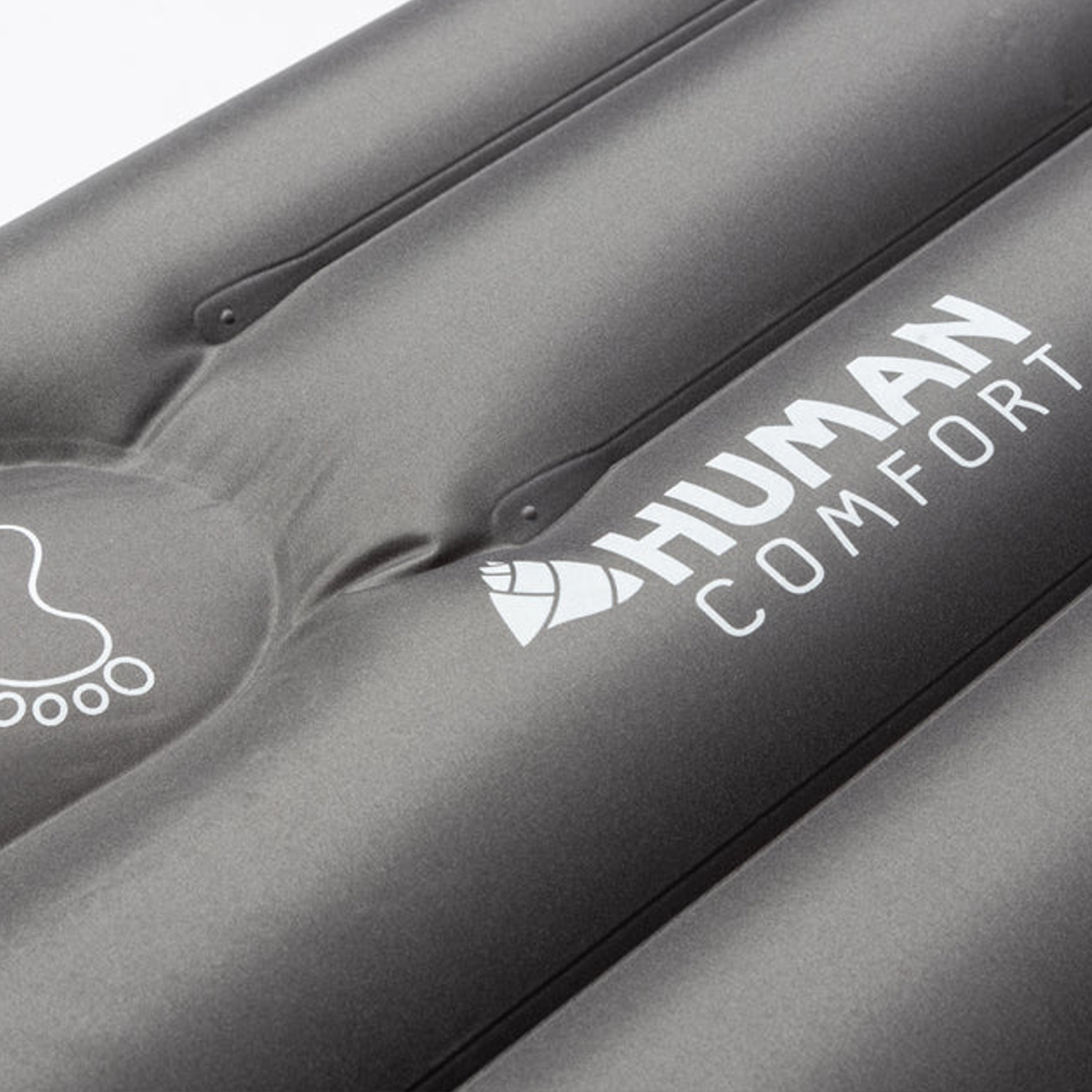 HUMAN COMFORT Luftbett Durtal Single Isomatte Camping Luftmatratze Pumpe 10 cm