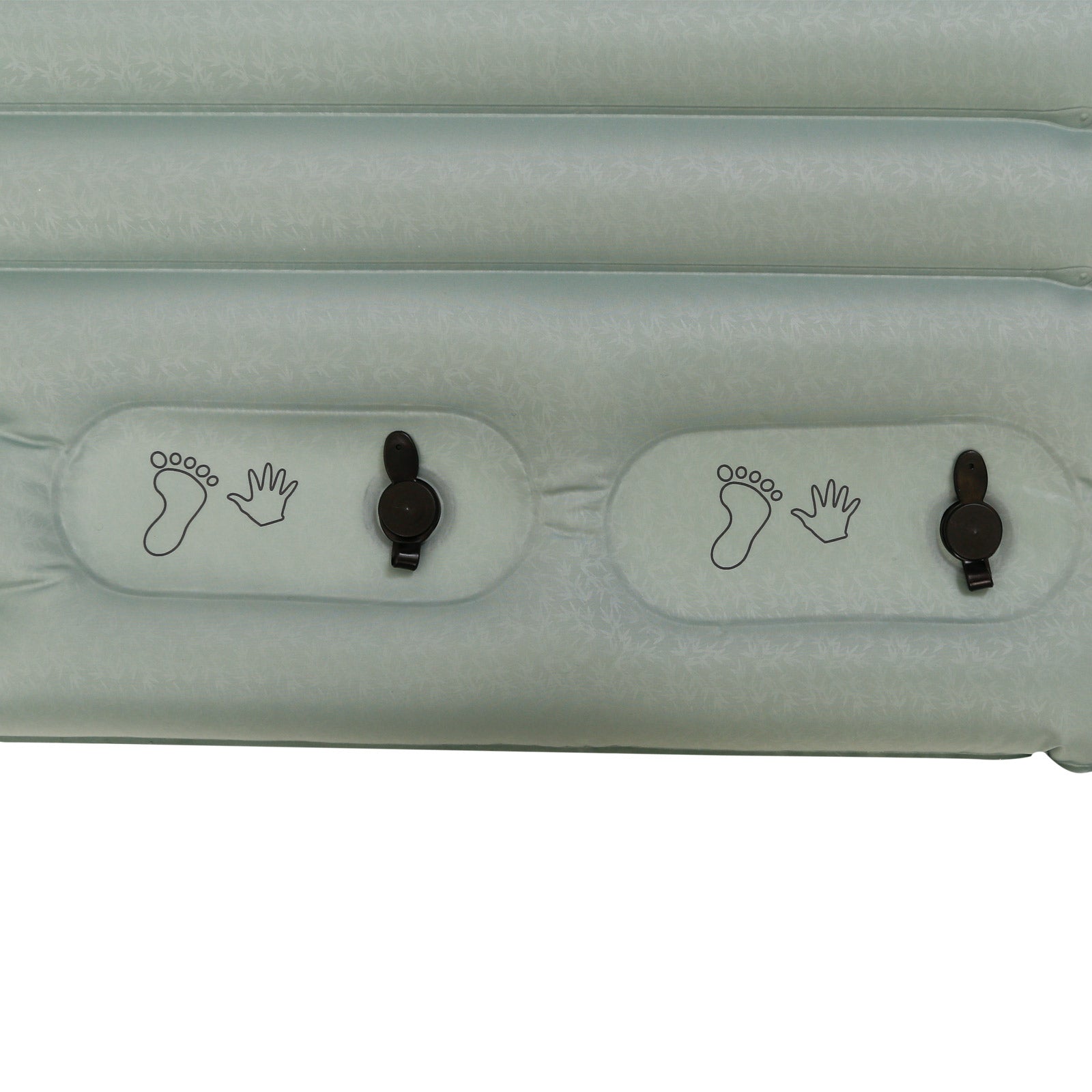 HUMAN COMFORT Matelas gonflable Durtal Double - Tapis de sol de camping double avec pompe