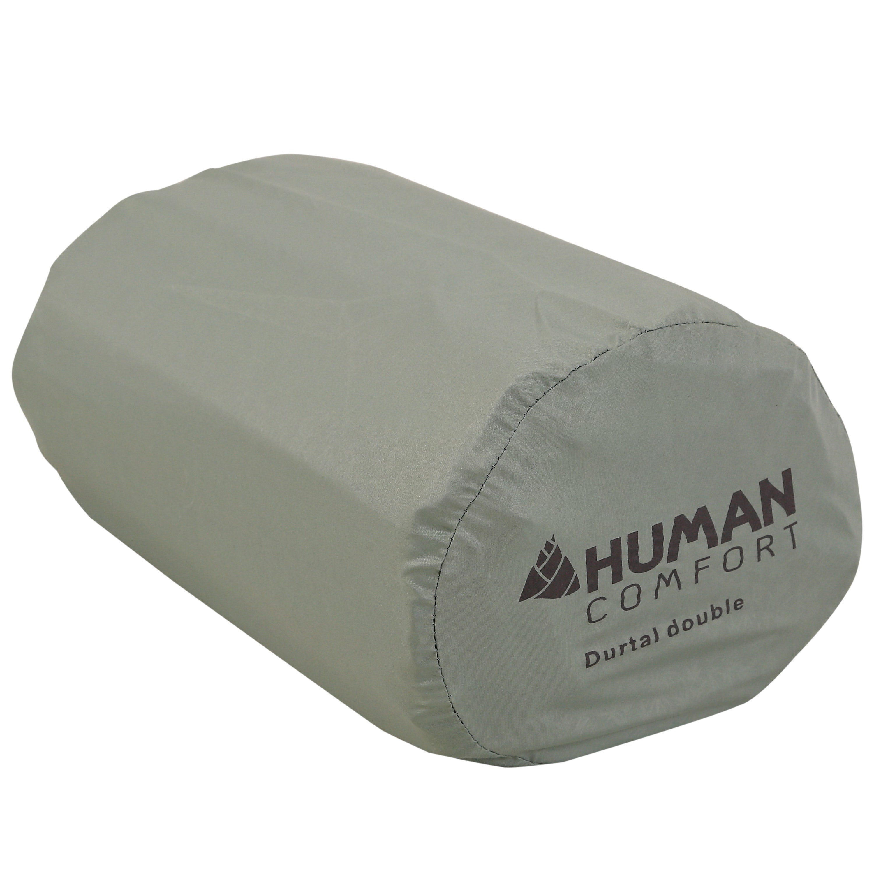 HUMAN COMFORT Matelas gonflable Durtal Double - Tapis de sol de camping double avec pompe