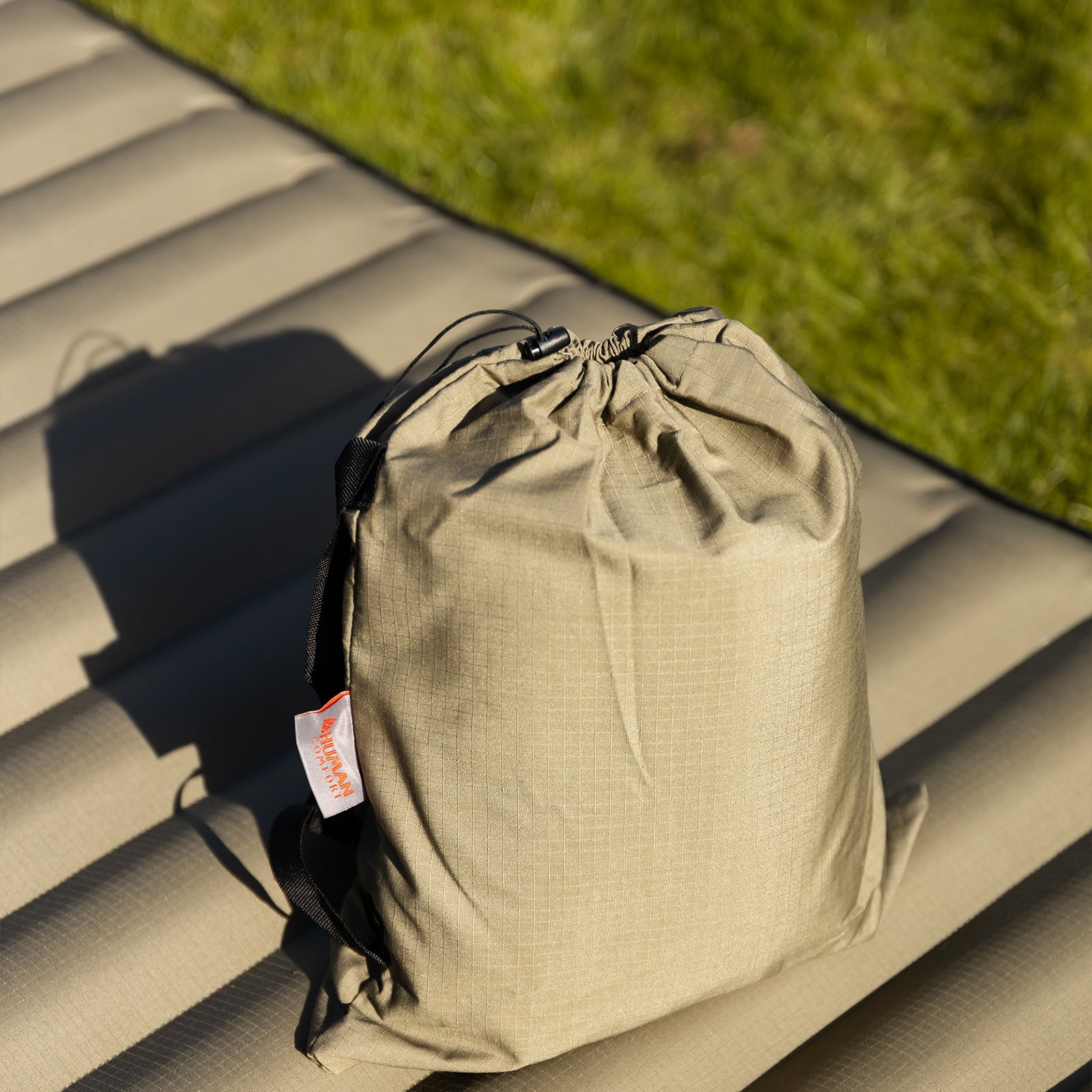 HUMAN COMFORT Luft Bett Chatou Isomatte Kasten Matratze Gäste 100% Baumwolle