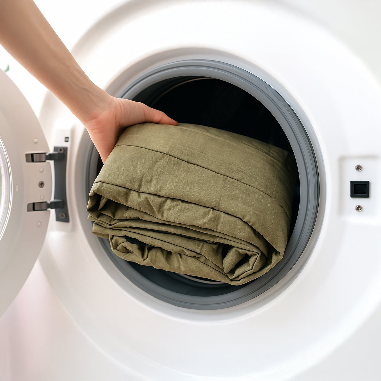 HUMAN COMFORT Luft Bett Chatou Isomatte Kasten Matratze Gäste 100% Baumwolle