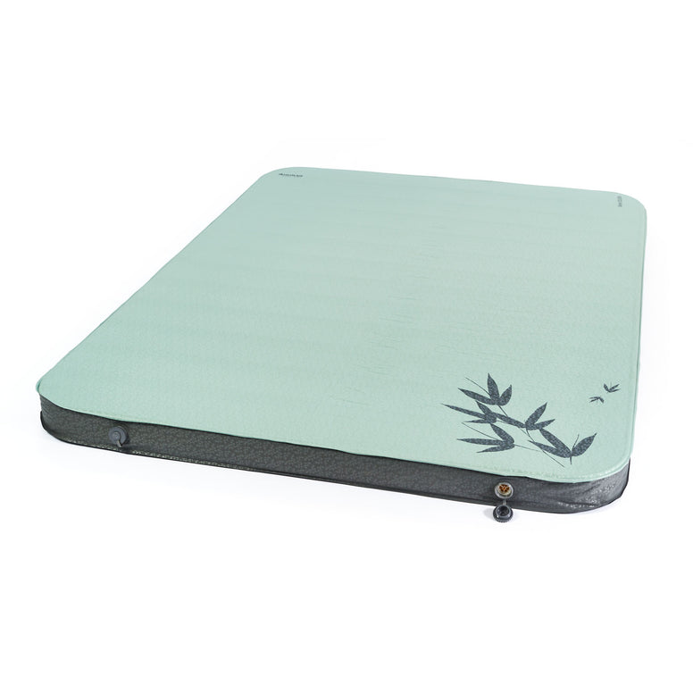 HUMAN COMFORT Luftbett Valette 10 cm Duo Doppel Kastenmatratze Selbstaufblasend