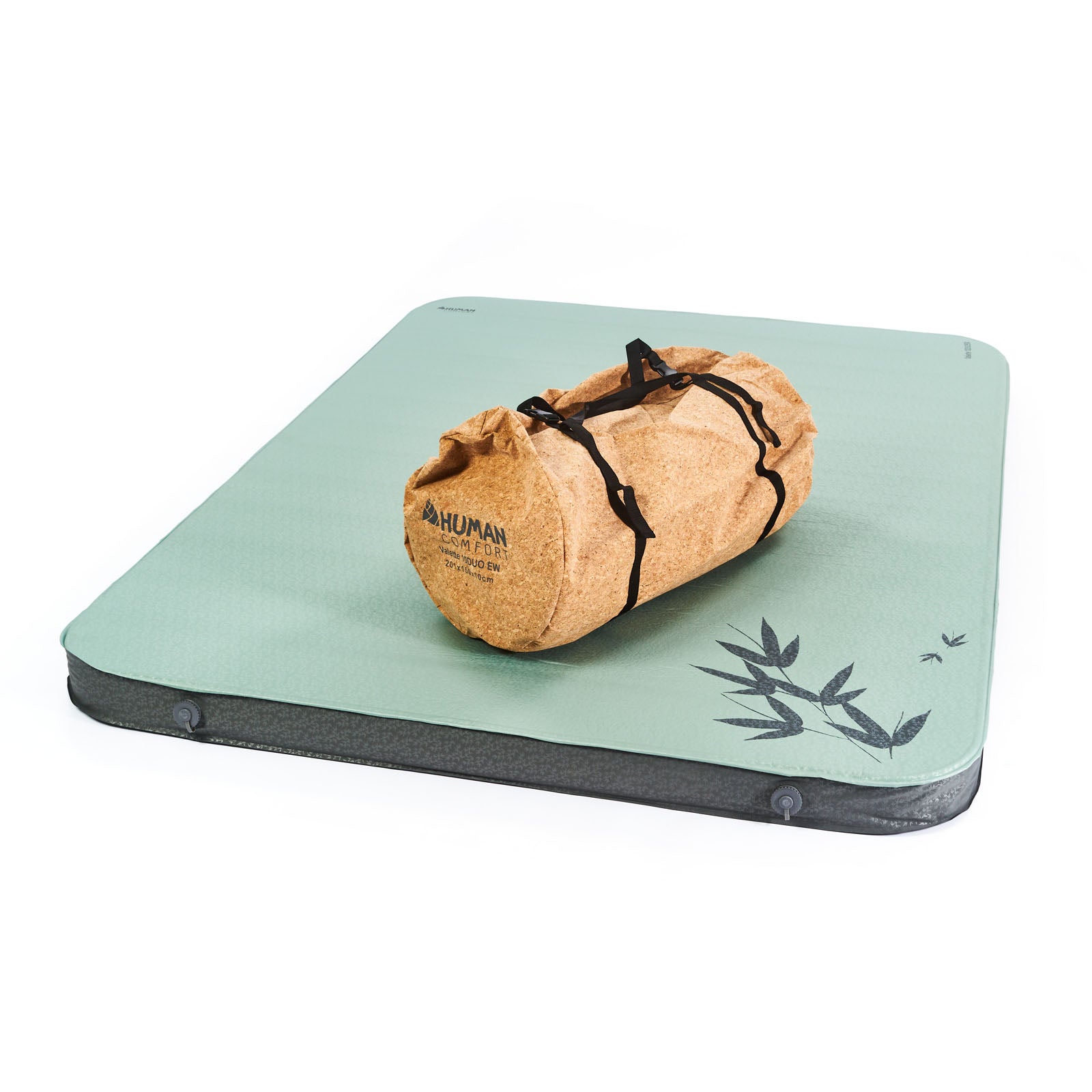 Matelas gonflable HUMAN COMFORT Valette 10 cm Duo Double Box Matelas autogonflant