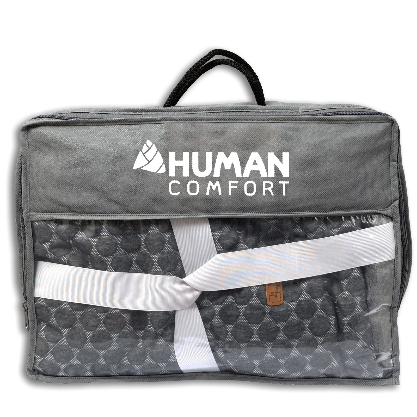 Couverture de camping HUMAN COMFORT Biras, couverture de pique-nique, couverture de voyage, canapé, polaire en bambou 170 x 130 cm
