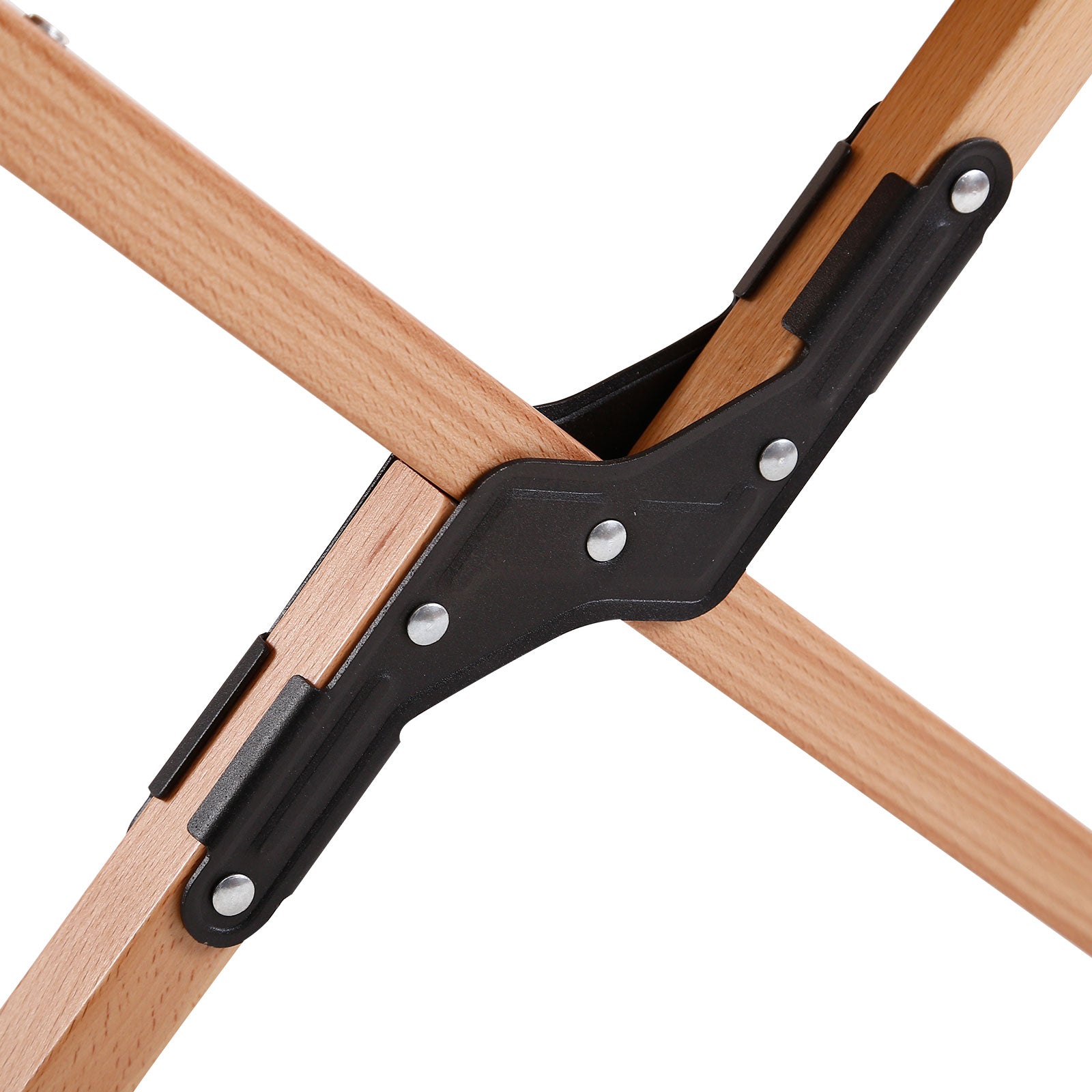Table de camping pliante HUMAN COMFORT, table de jardin pliante à lattes, grande taille, bois 90 x 60 cm