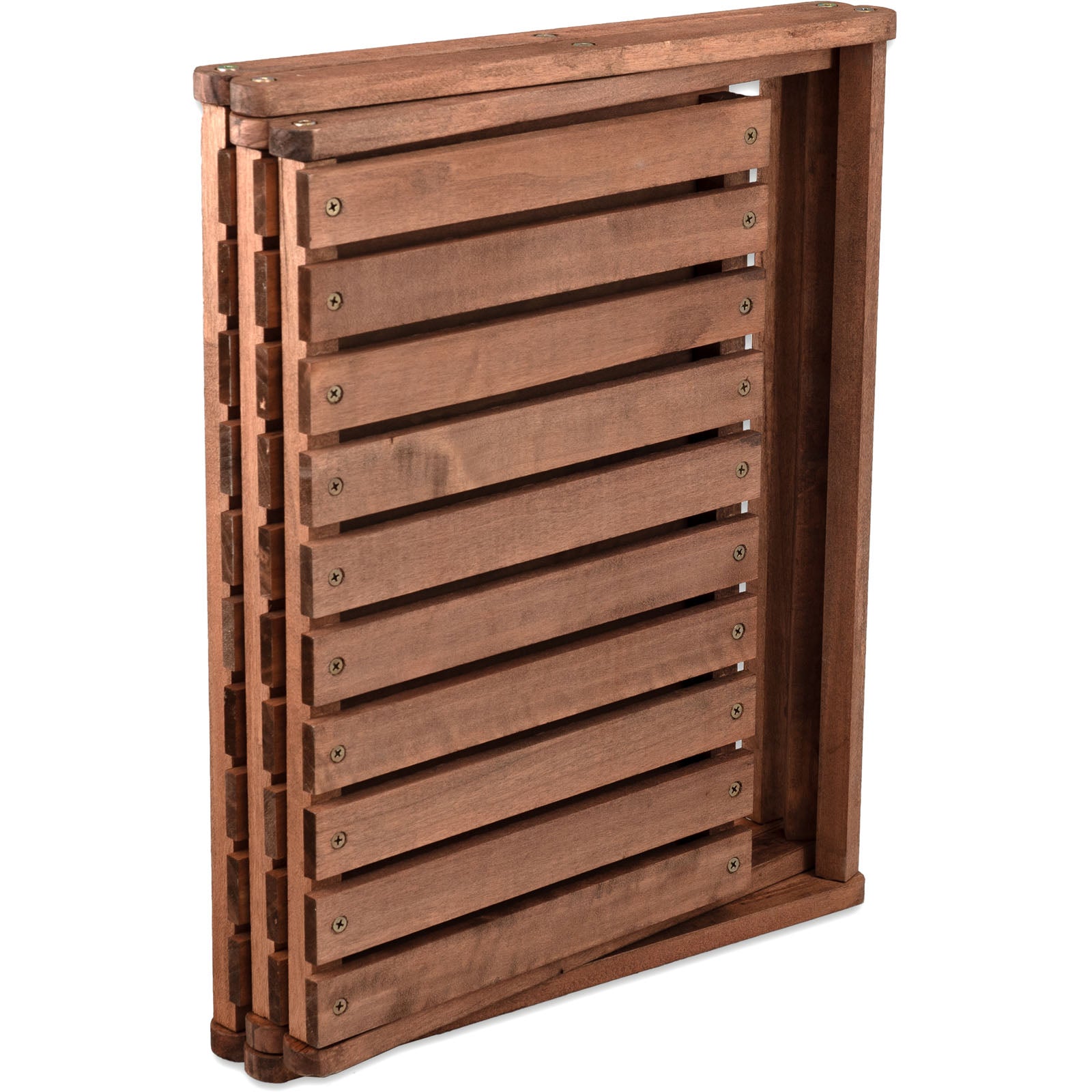 Étagère de camping HUMAN COMFORT Jabrun 3, armoire pliante, étagère pliante, table d'appoint en bois