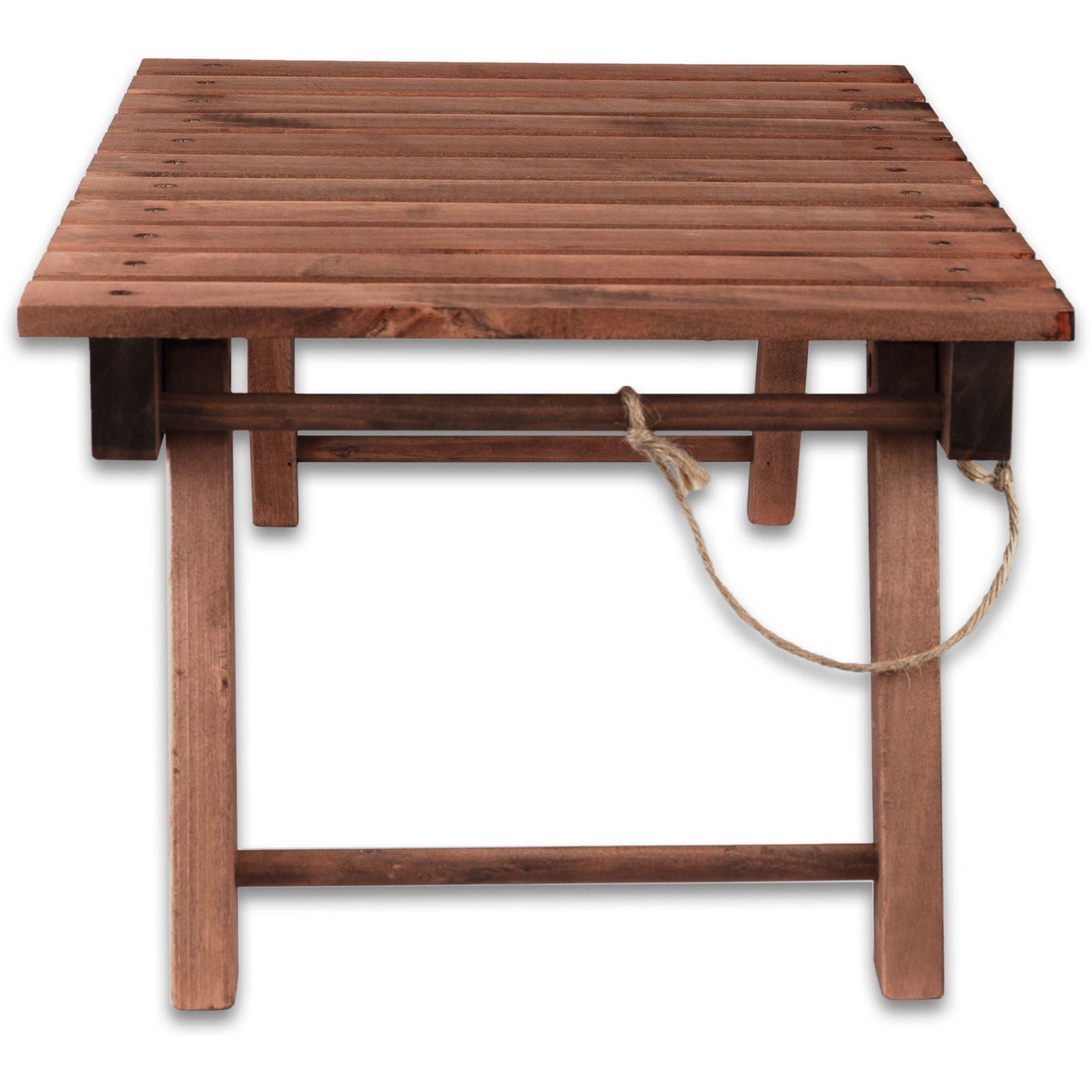 HUMAN COMFORT Campingtisch Jabrun 1 Mini Klapptisch Beistelltisch Falttisch Holz