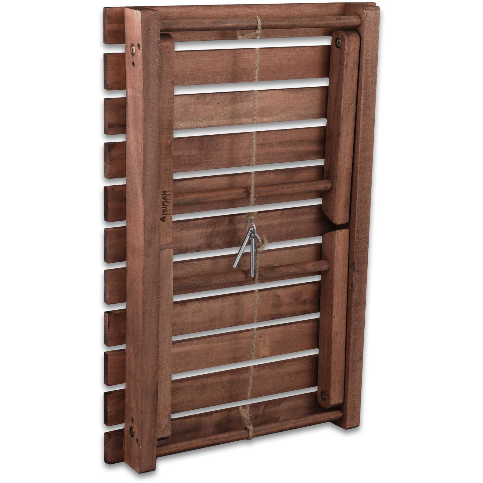 HUMAN COMFORT Campingtisch Jabrun 1 Mini Klapptisch Beistelltisch Falttisch Holz