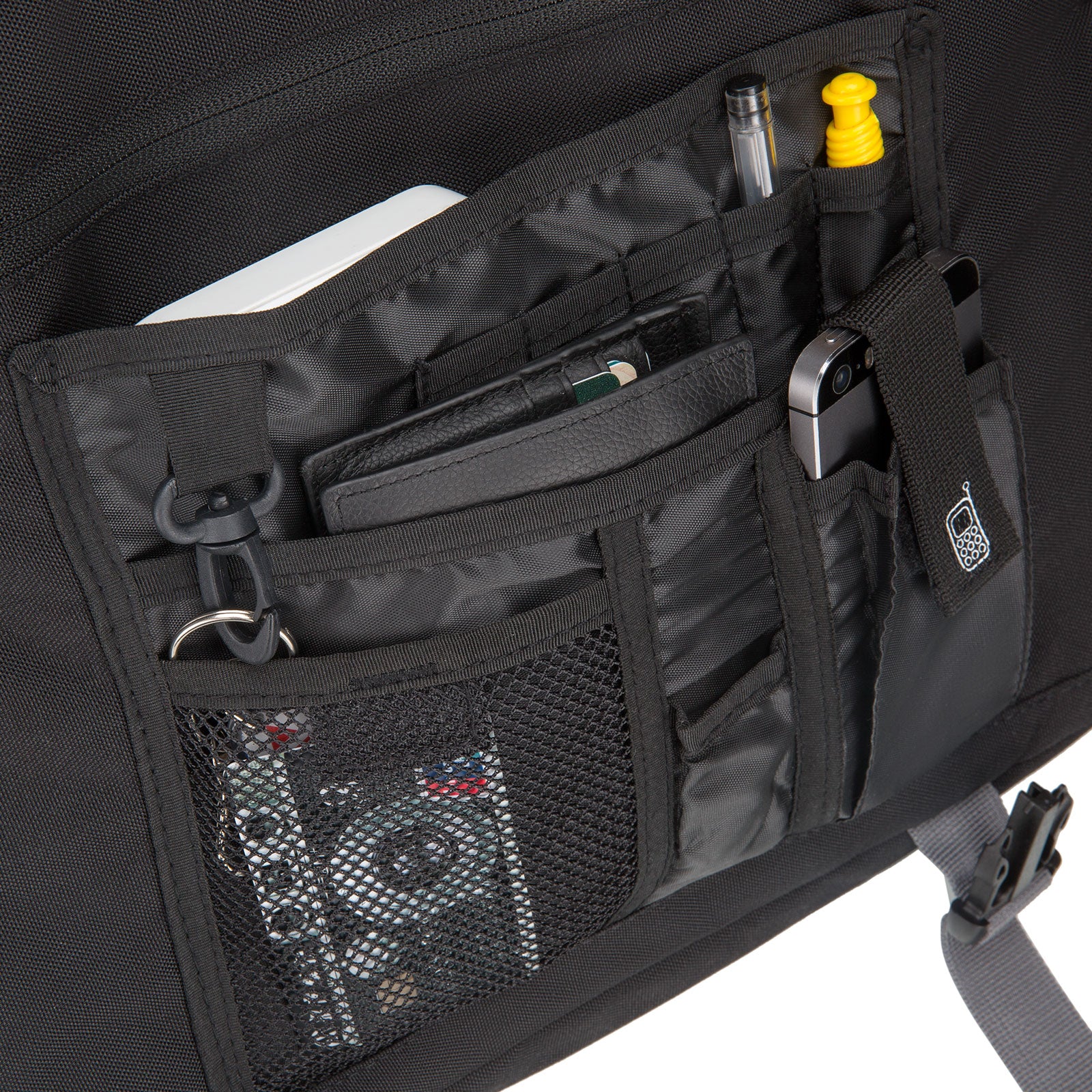 Sac à bandoulière KINGCAMP pour ordinateur portable 12 pouces, sacoche pour ordinateur portable, tablette, documents, sac d'affaires