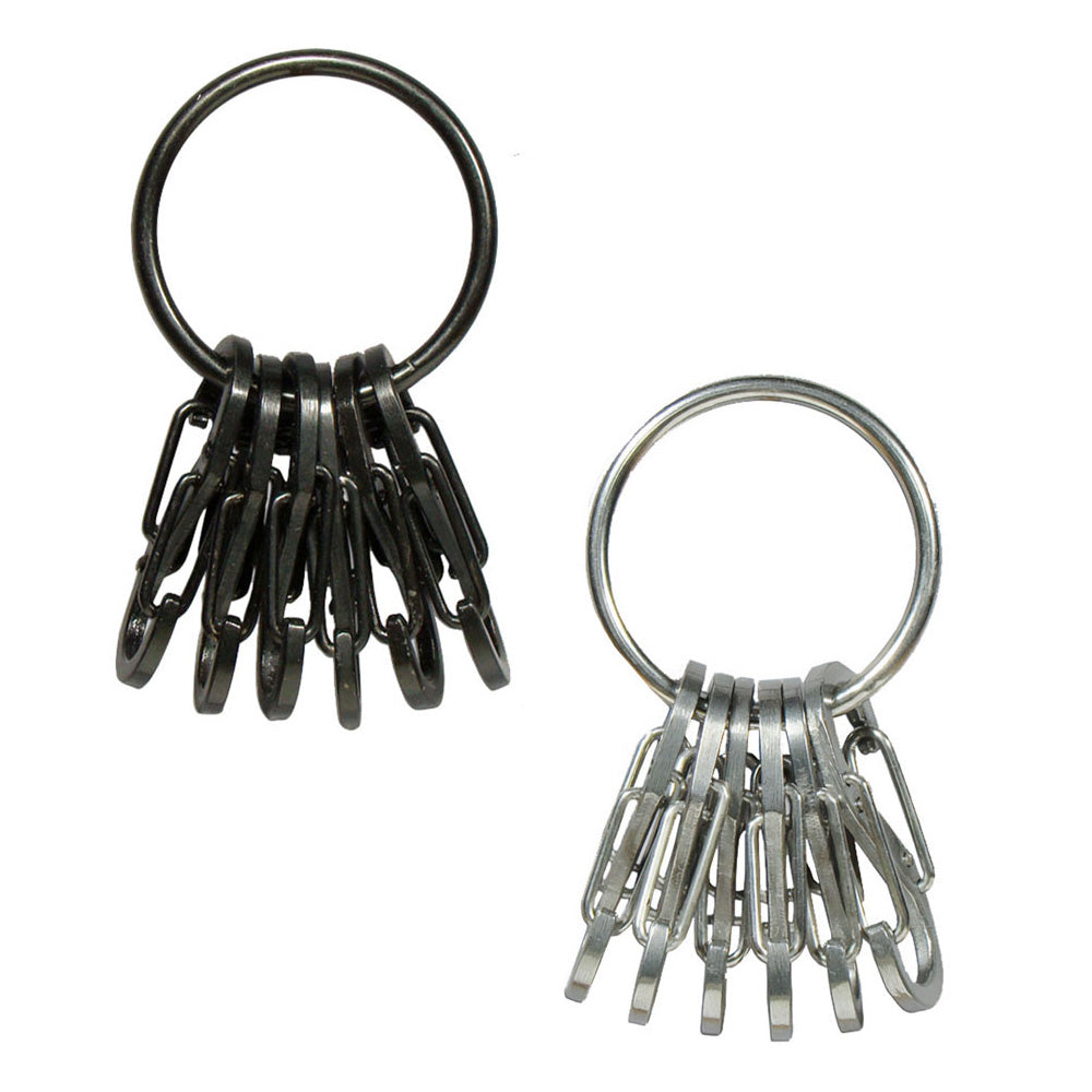NITE IZE Key Ring Key Chain Pendant Mini Carabiner Snap Hook Organizer