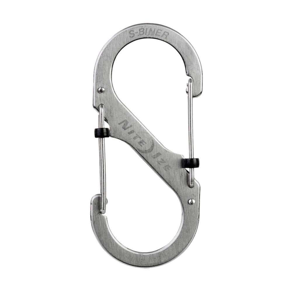 NITE IZE SlideLock S-Biner Mini Doppel Karabiner Schlüsselanhänger Schnapp Haken