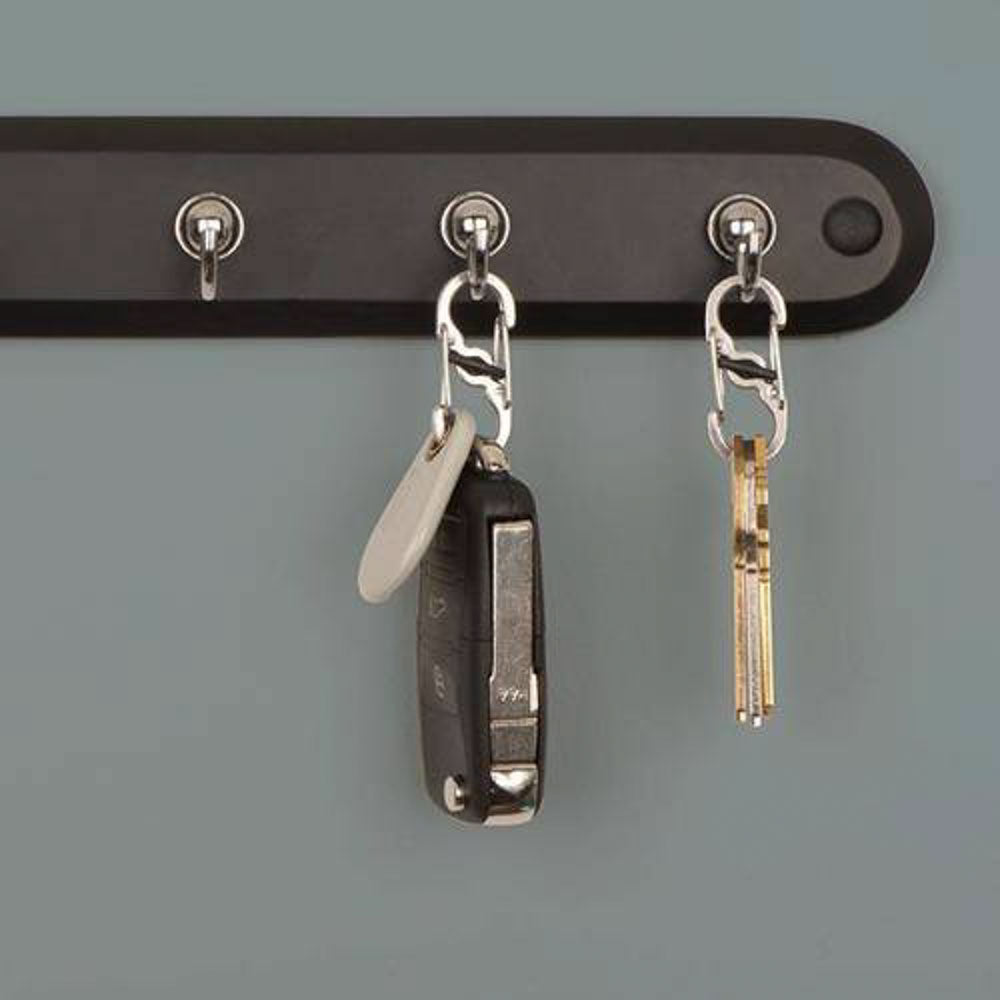 NITE IZE MicroLock S-Biner Mini Karabiner Schnapp Haken Schlüssel Ring Anhänger