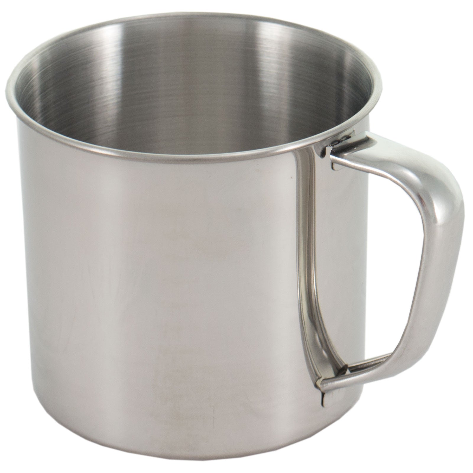 Tasse de camping en acier inoxydable 300/500 ml, tasse à café, vaisselle BW