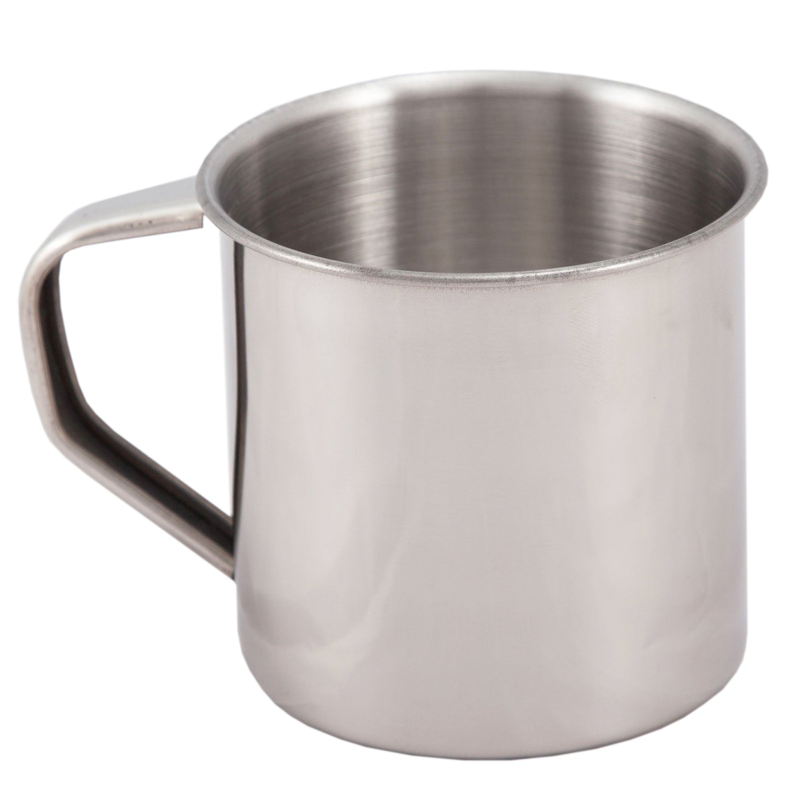 Tasse de camping en acier inoxydable 300/500 ml, tasse à café, vaisselle BW