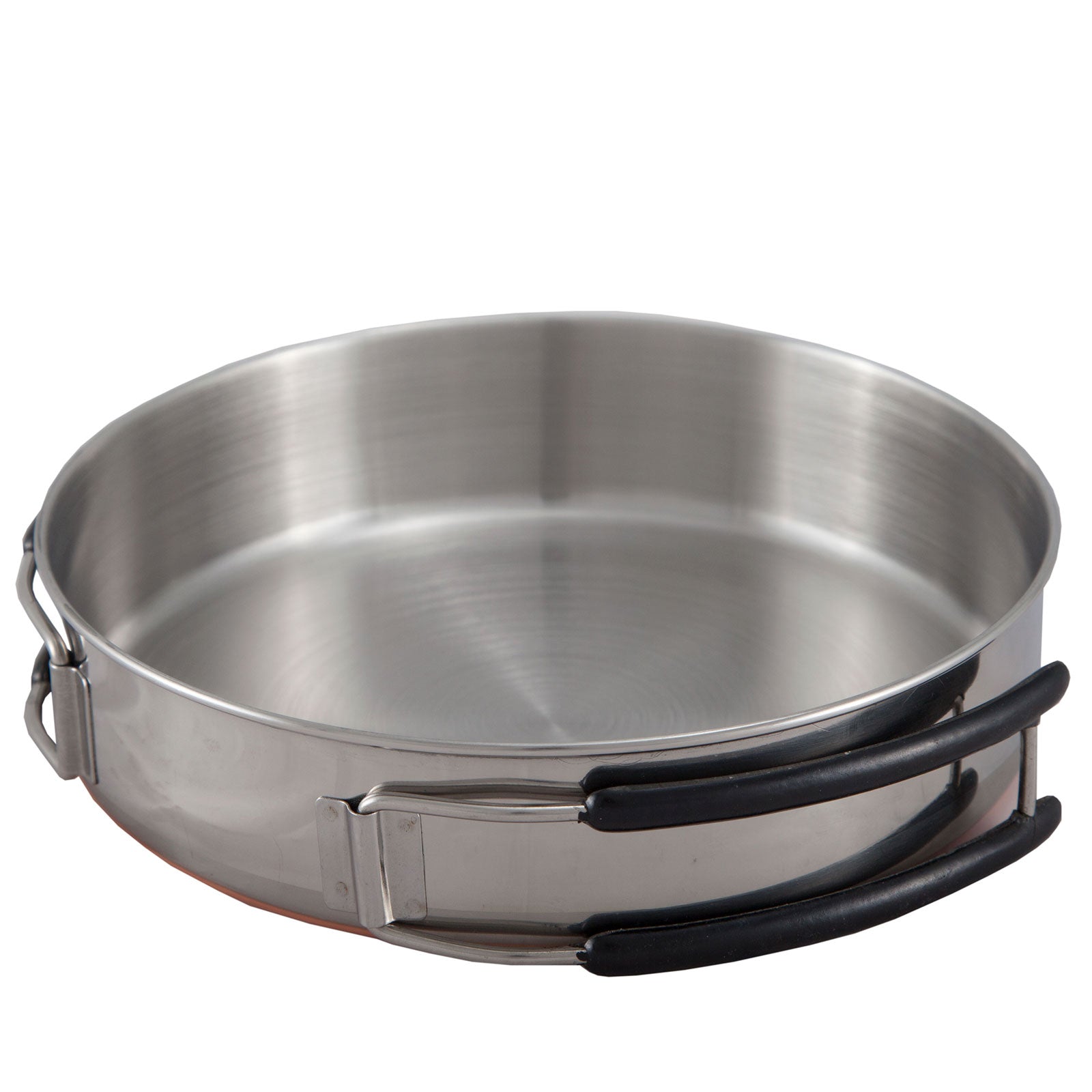 OUTDOOR Camping Kochgeschirr Set 7tlg. Edelstahl Topf Pfanne Geschirr stapelbar