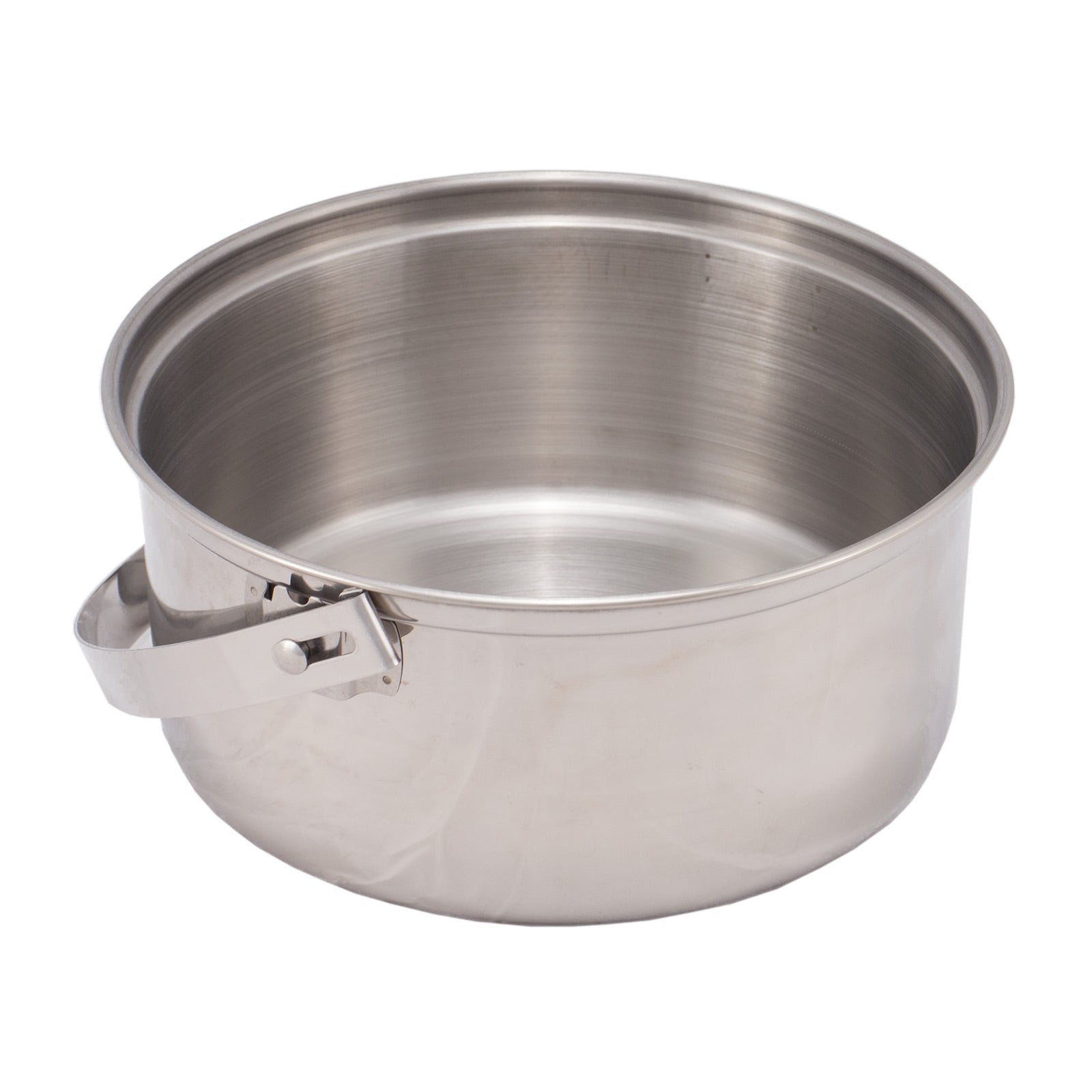 OUTDOOR Camping Kochgeschirr Set 2tlg. Edelstahl Topf Pfanne Geschirr stapelbar