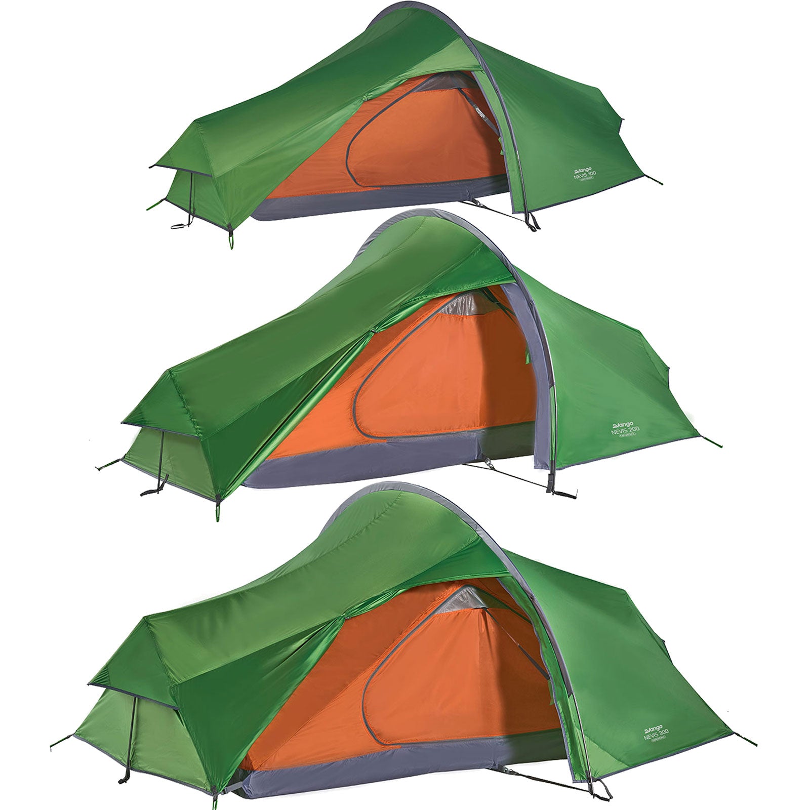 VANGO Einbogenzelt Nevis 1/2/3 Personen Fahrrad Zelt Motorrad Trekking Camping