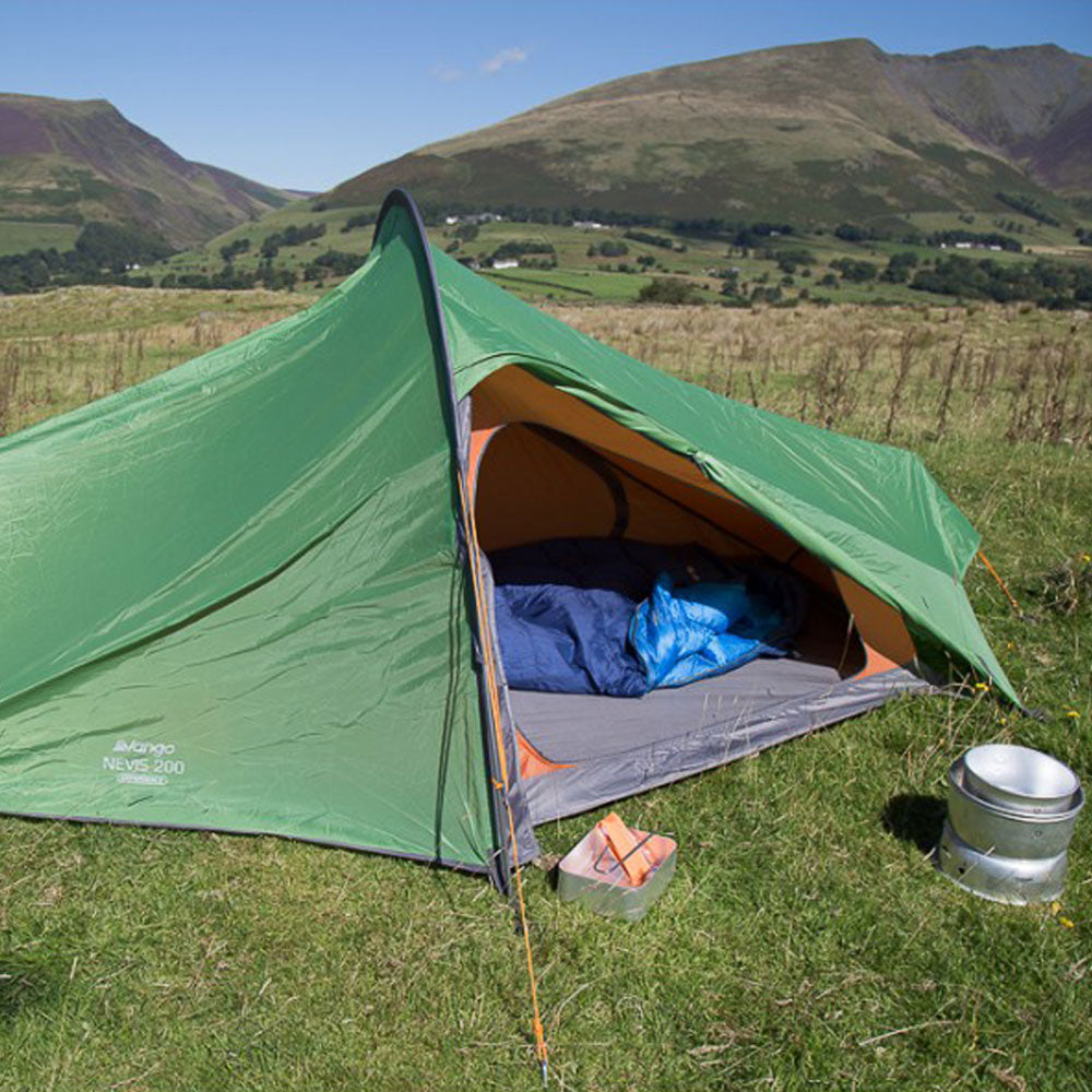 VANGO Einbogenzelt Nevis 1/2/3 Personen Fahrrad Zelt Motorrad Trekking Camping