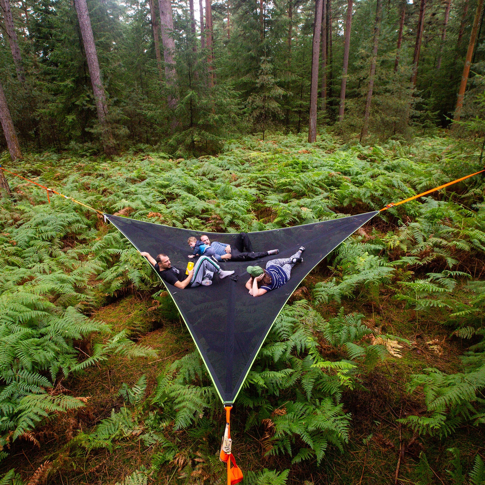 TENTSILE Trillium XL Doppel Hängematte 3-6 Personen Outdoor Zubehör für Baumzelt