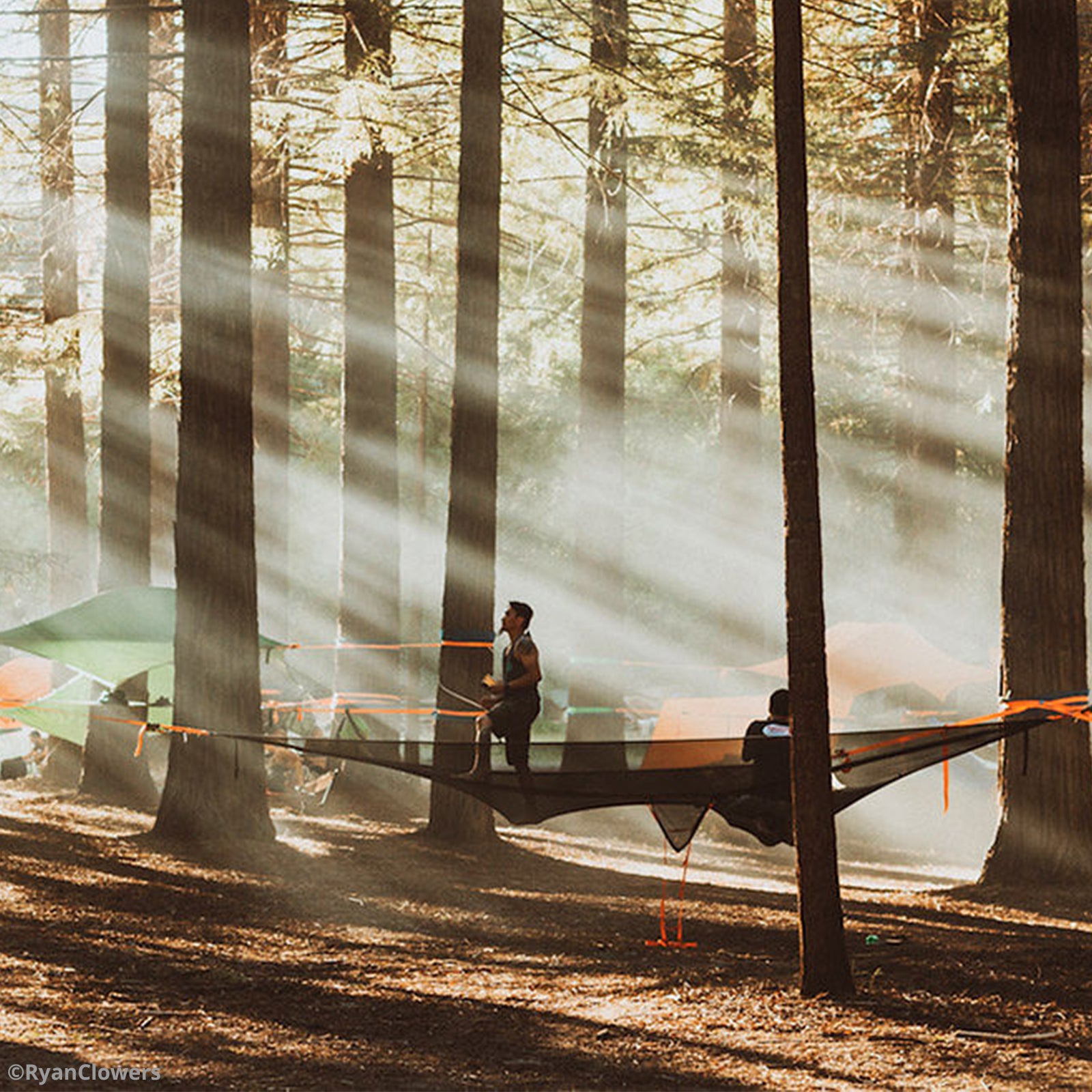 TENTSILE Trillium XL Double Hammock 3-6 Person Outdoor Accessory for Tree Tent