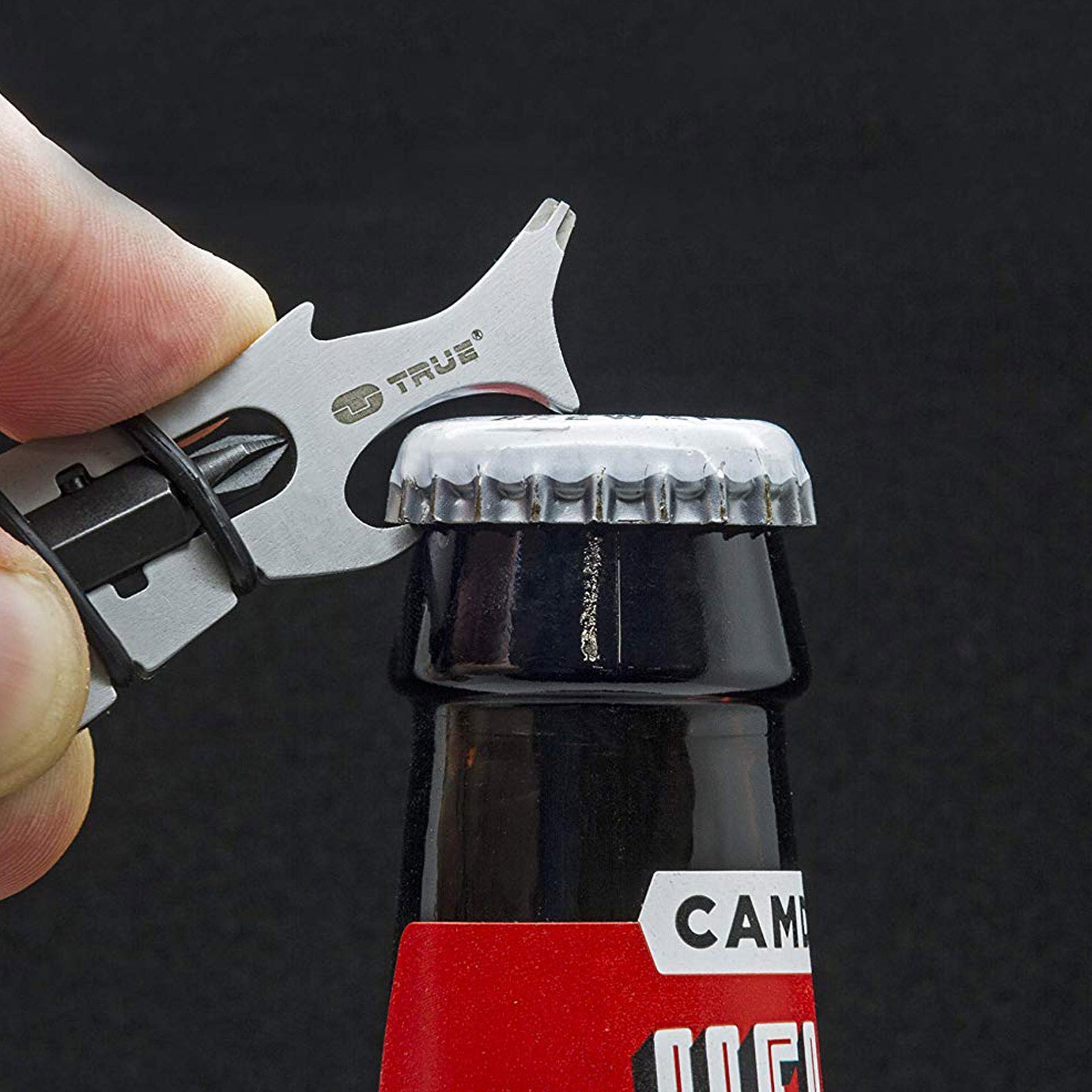 TRUE UTILITY Sharkey 12-in-1 Mini Multi Tool Pocket Knife Keychain