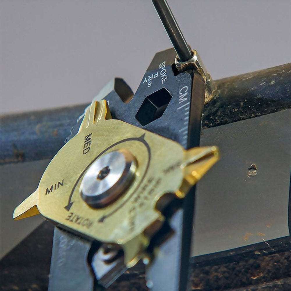 TRUE UTILITY Mini Multitool FIXR Micro Tool zakmes met clip en sleutelhanger