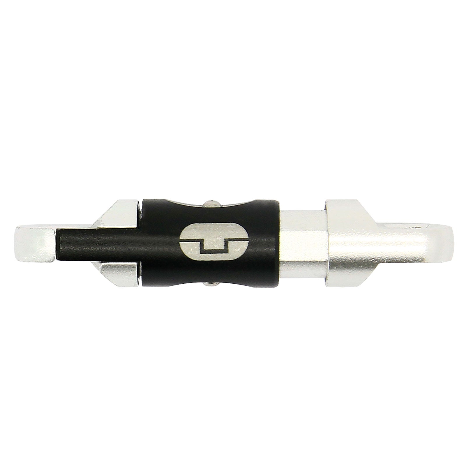 TRUE UTILITY Connect Locklip Porte-clés pivotant Mini mousqueton Organisateur d'outils