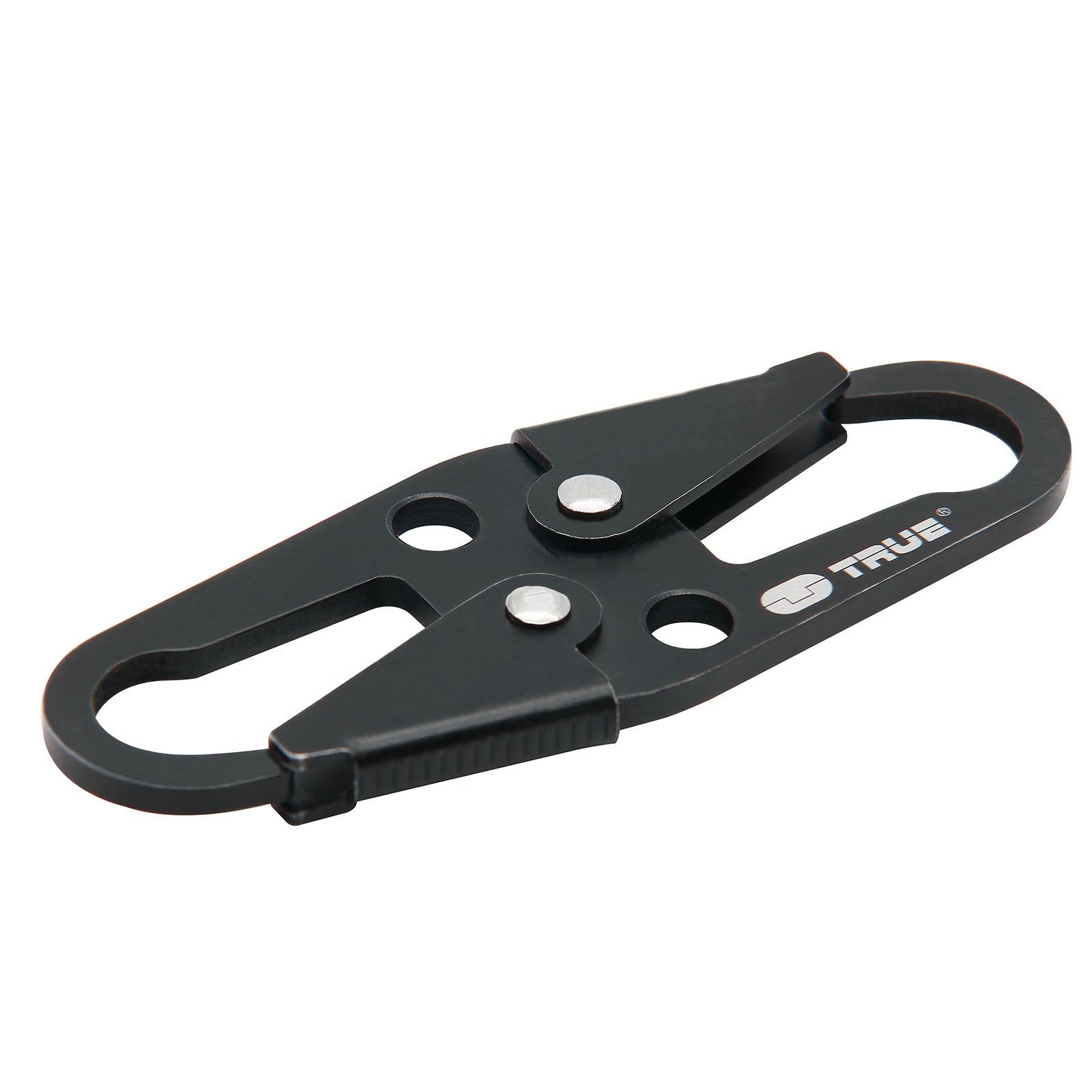 Porte-clés à double mousqueton TRUE UTILITY Connect DoubleTrap 2
