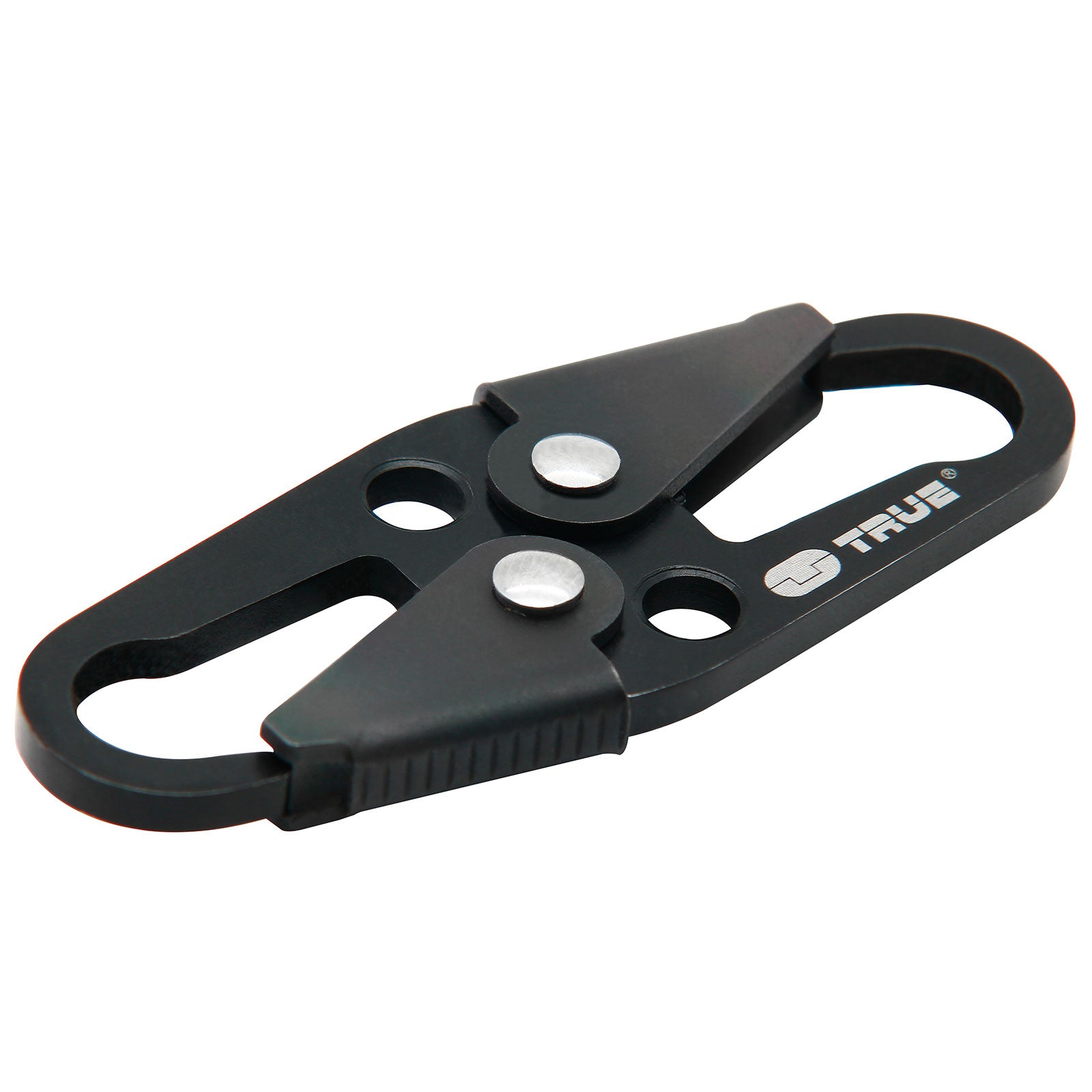 TRUE UTILITY Connect DoubleTrap 1 Double Carabiner Hook Keychain