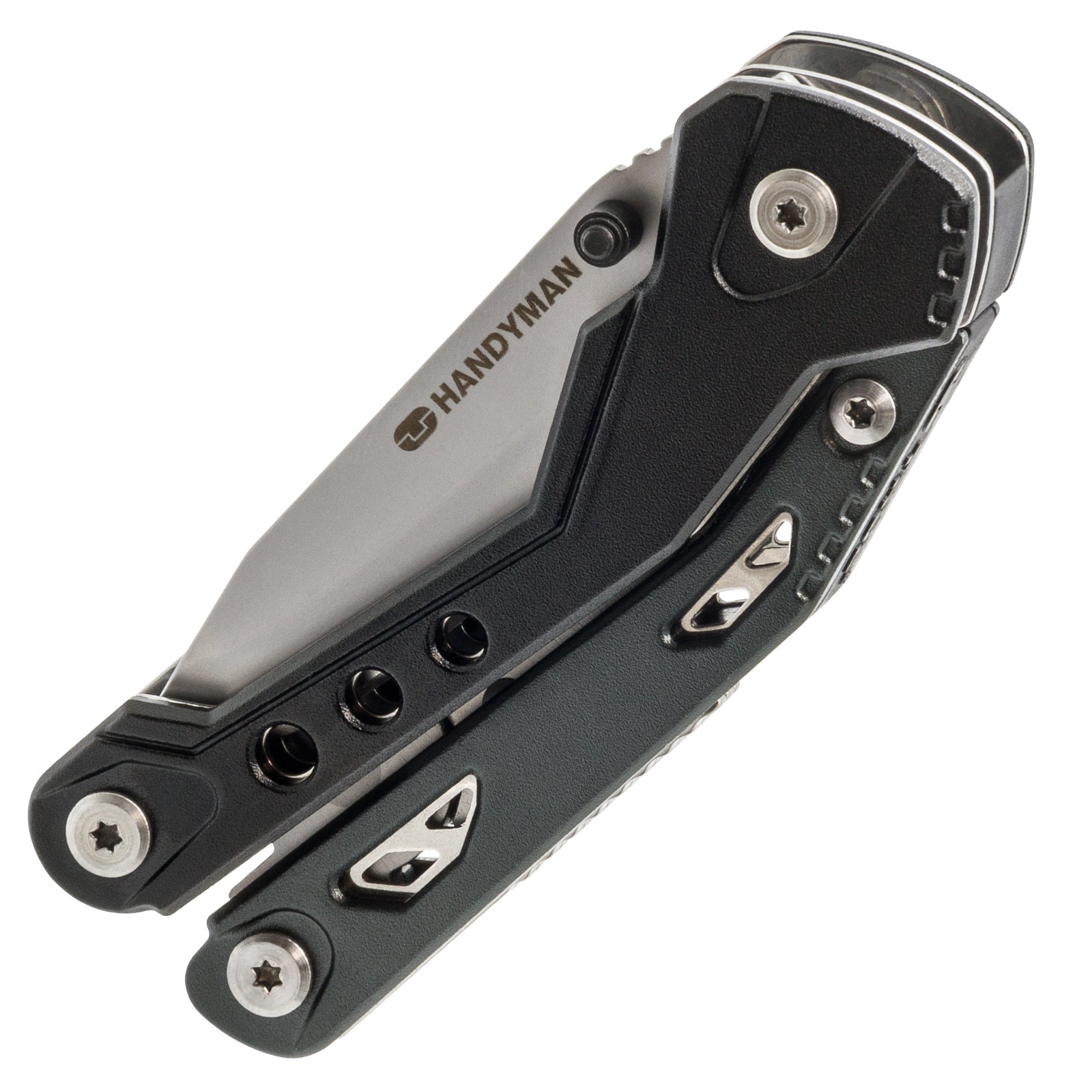 TRUE UTILITY Outil multifonction 18 en 1, tournevis, mallette à outils, 9 embouts interchangeables