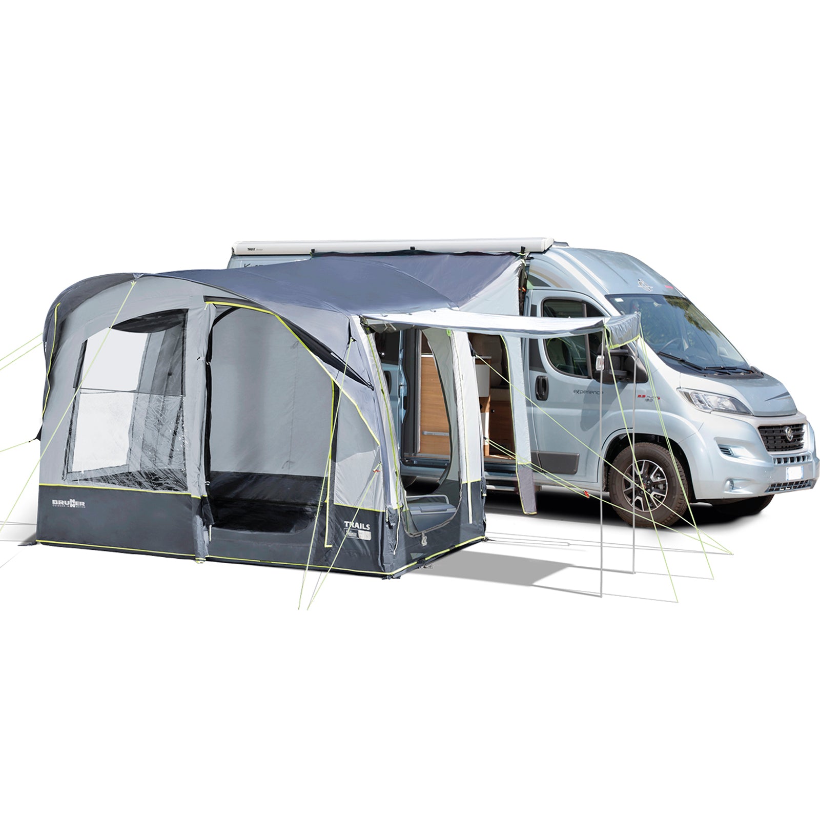 BRUNNER Bus Tent Trails AIR TECH HC Car Bus Van Camping Awning Inflatable
