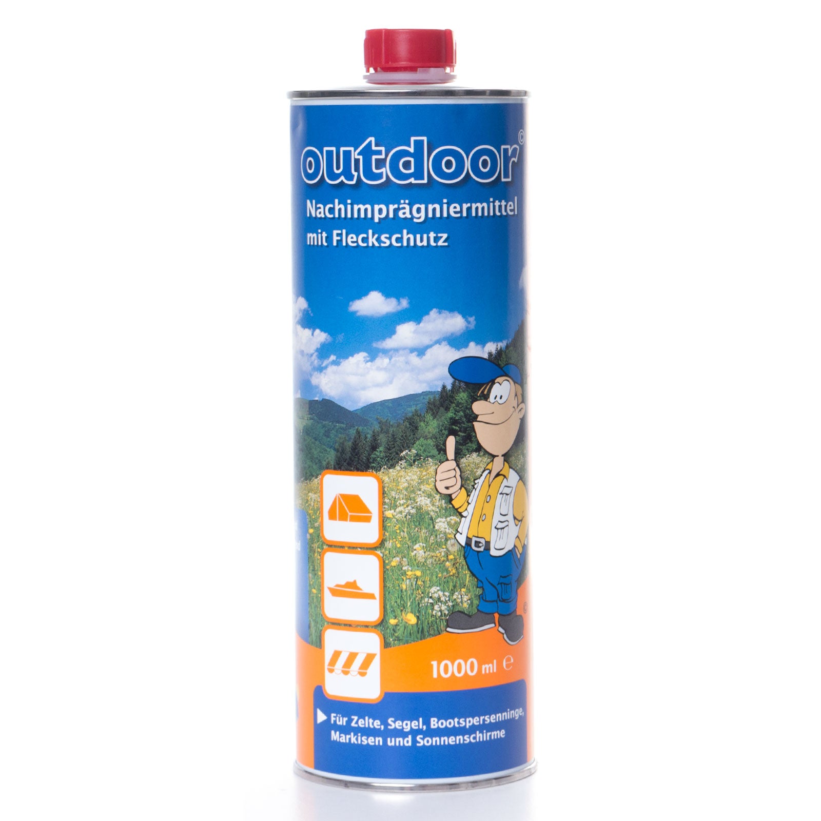 OUTDOOR waterproofing agent tent waterproofer textile sealant tarpaulin awning 1L