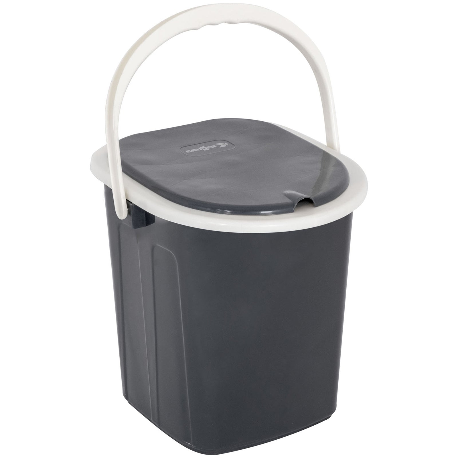 BRUNNER Campingtoilette Optitoil Camping Klo WC Kompost Eimer Toilette 37cm Hoch