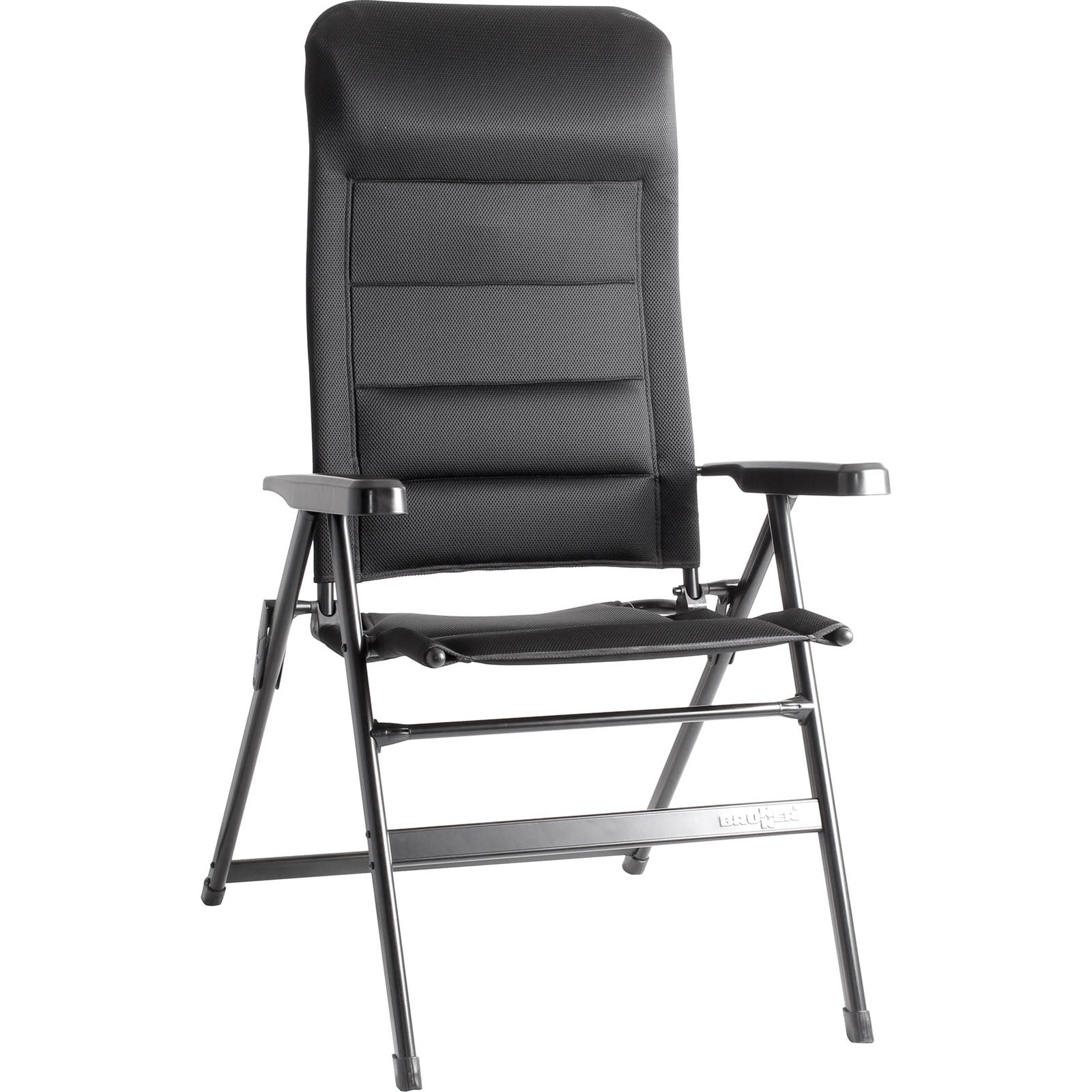 Chaise de camping BRUNNER Aravel 3D chaise pliante fauteuil rembourrage réglable aluminium 150 kg