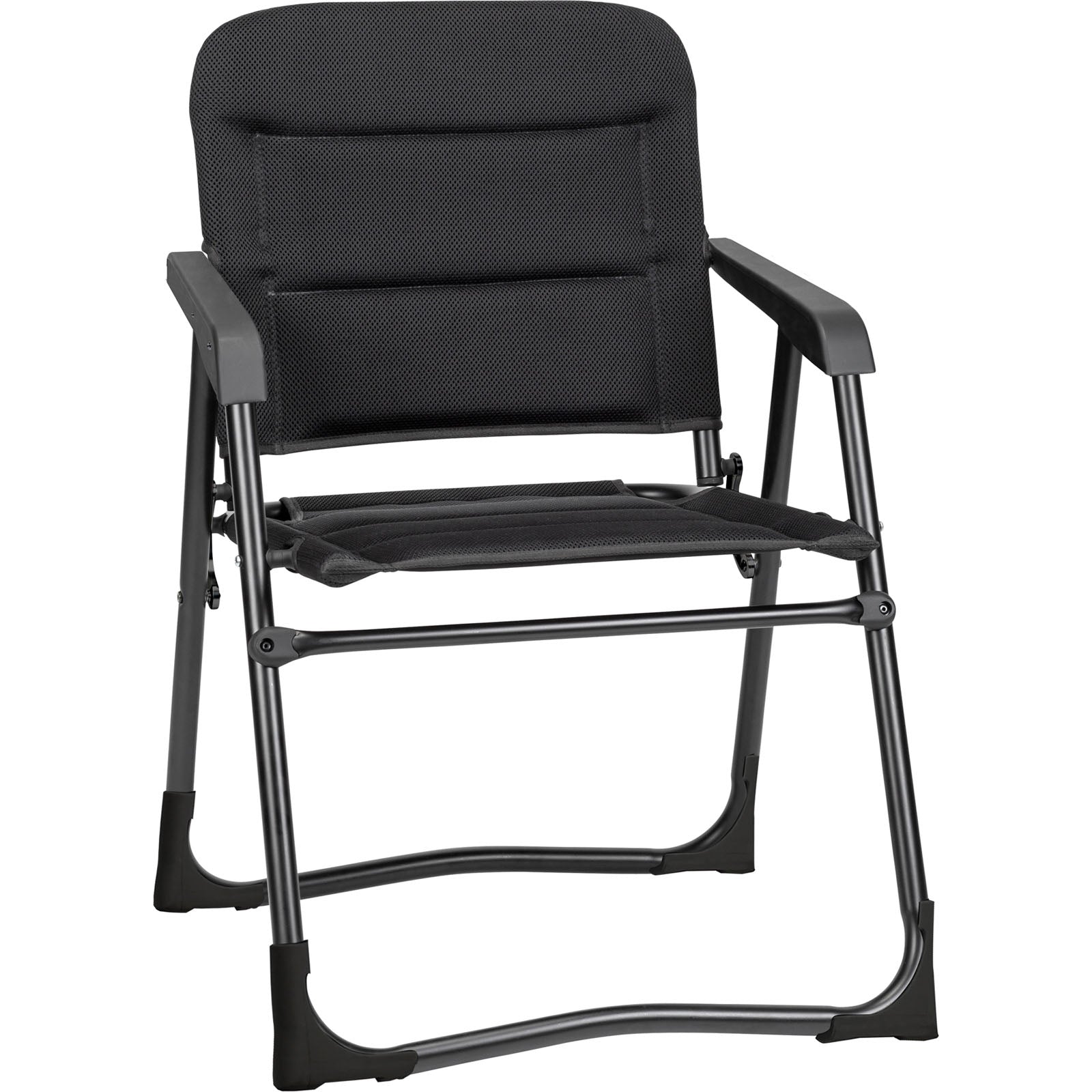 BRUNNER Camping Chair Aravel Vanchair Folding Chair Armchair Upholstered Foldable Aluminium 120kg