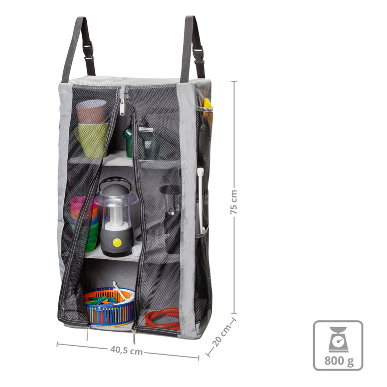 BRUNNER Hanky Hängeschrank 4Fach Vor Zelt Organizer Camping Hänge Rega