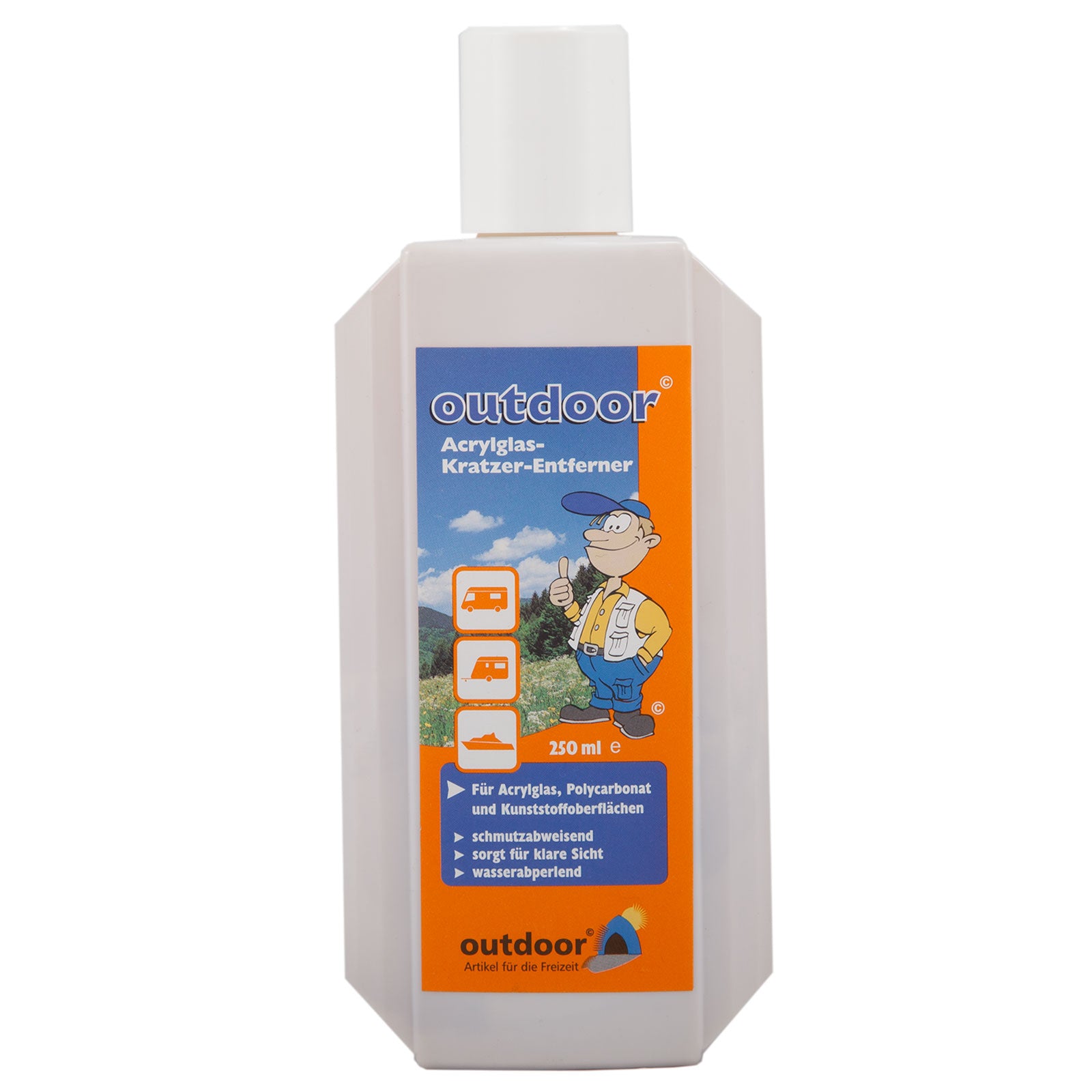 OUTDOOR Acrylic Glass Scratch Remover Acrylic Care Polish Tent Boat Car Motorhome