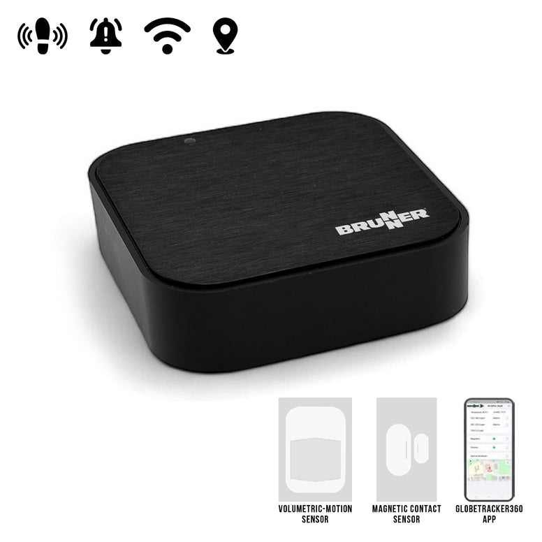 BRUNNER Warngerät Globetracker 360 Gas Messung Einbruch Warnung Alarm GPS