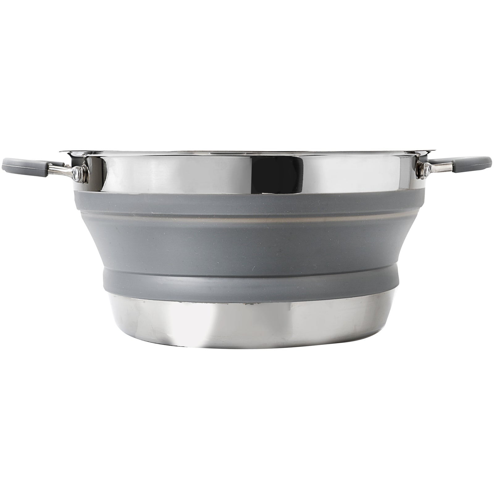 BRUNNER Ensemble de cuisine Volcano Camping Cuisine Casserole Poêle Vaisselle Empilable Silicone