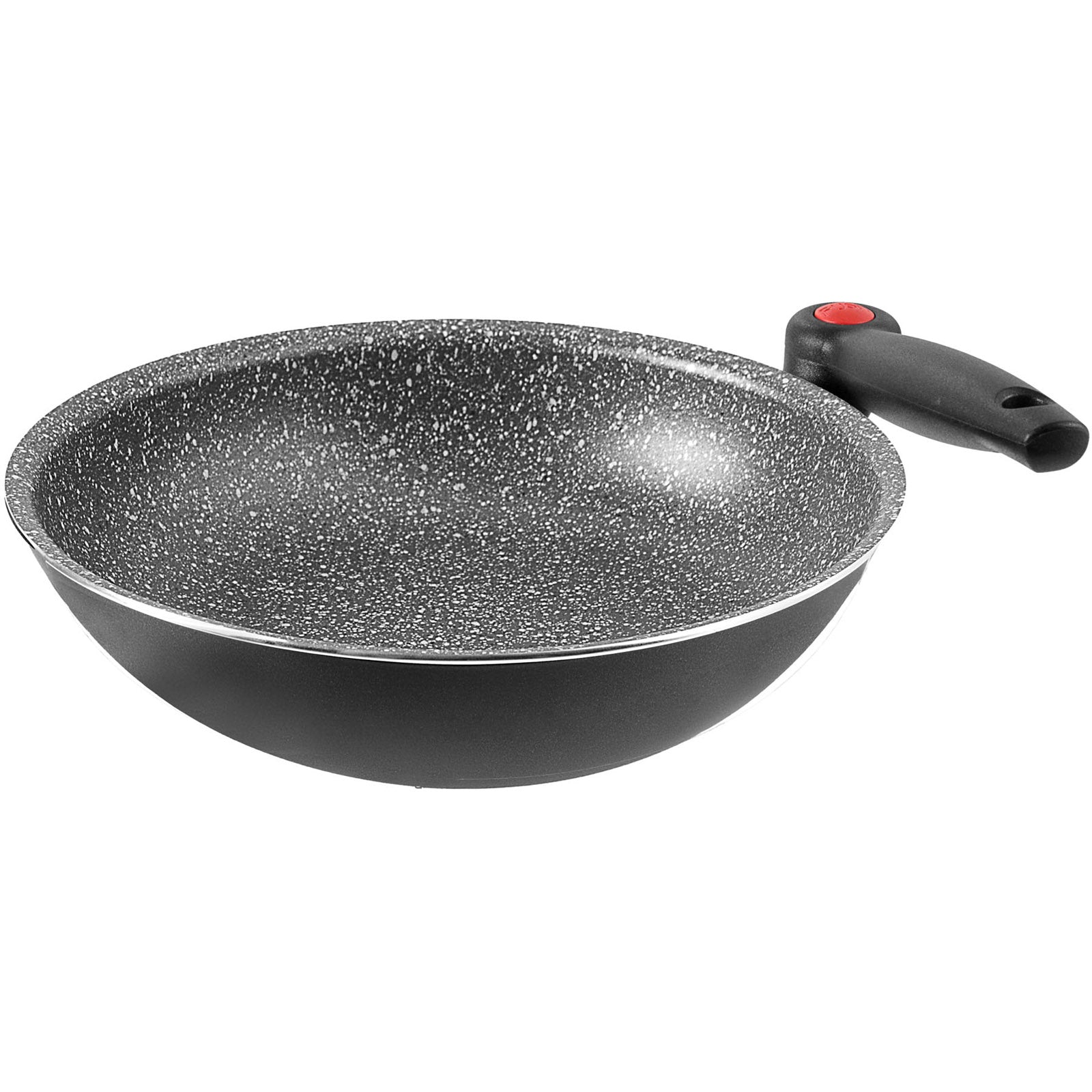 BRUNNER Camping Pan Pirate Wok Ø28 cm Frying Pan Non-Stick Coated Aluminium