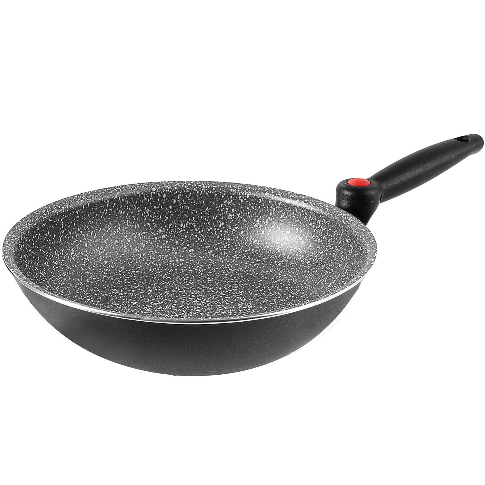 BRUNNER Camping Pan Pirate Wok Ø28 cm Poêle à frire en aluminium avec revêtement antiadhésif
