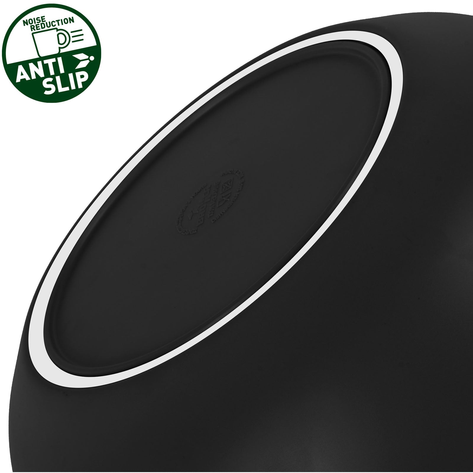 BRUNNER Saladier de camping Greenkick Board Couverts à salade Mélamine Bambou Ø25cm