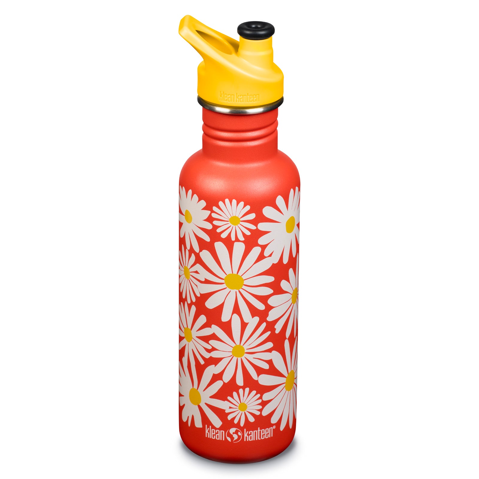 Bouteille d'eau sport KLEAN KANTEEN à col large et bouchon sport classique 800 ml