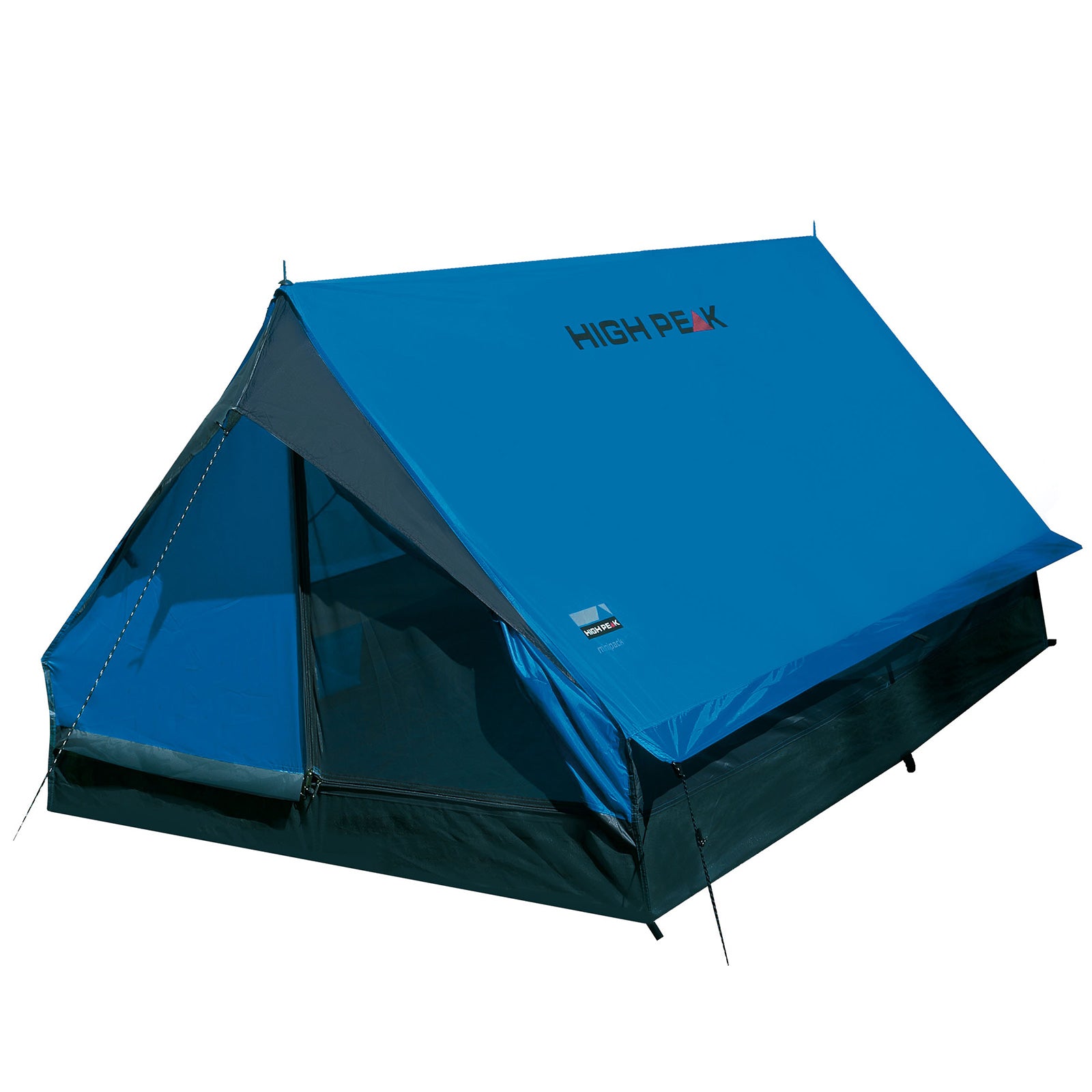 Tente de trekking HIGH PEAK Minipack 1-2 personnes tente de camping 1 personne vélo 1,6 kg