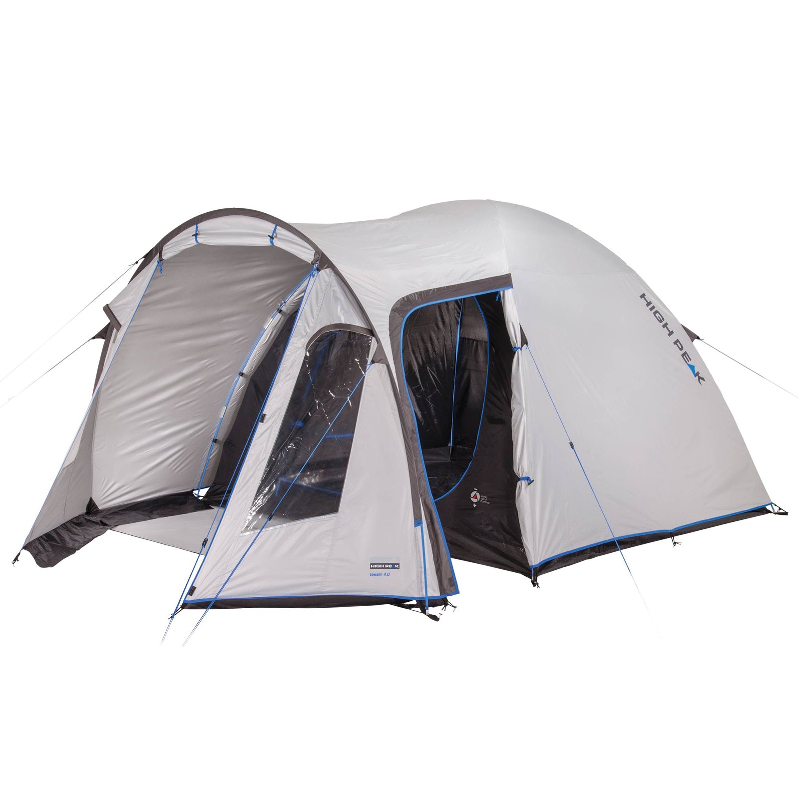 HIGH PEAK dome tent Tessin 5 people camping igloo tent family tent vestibule