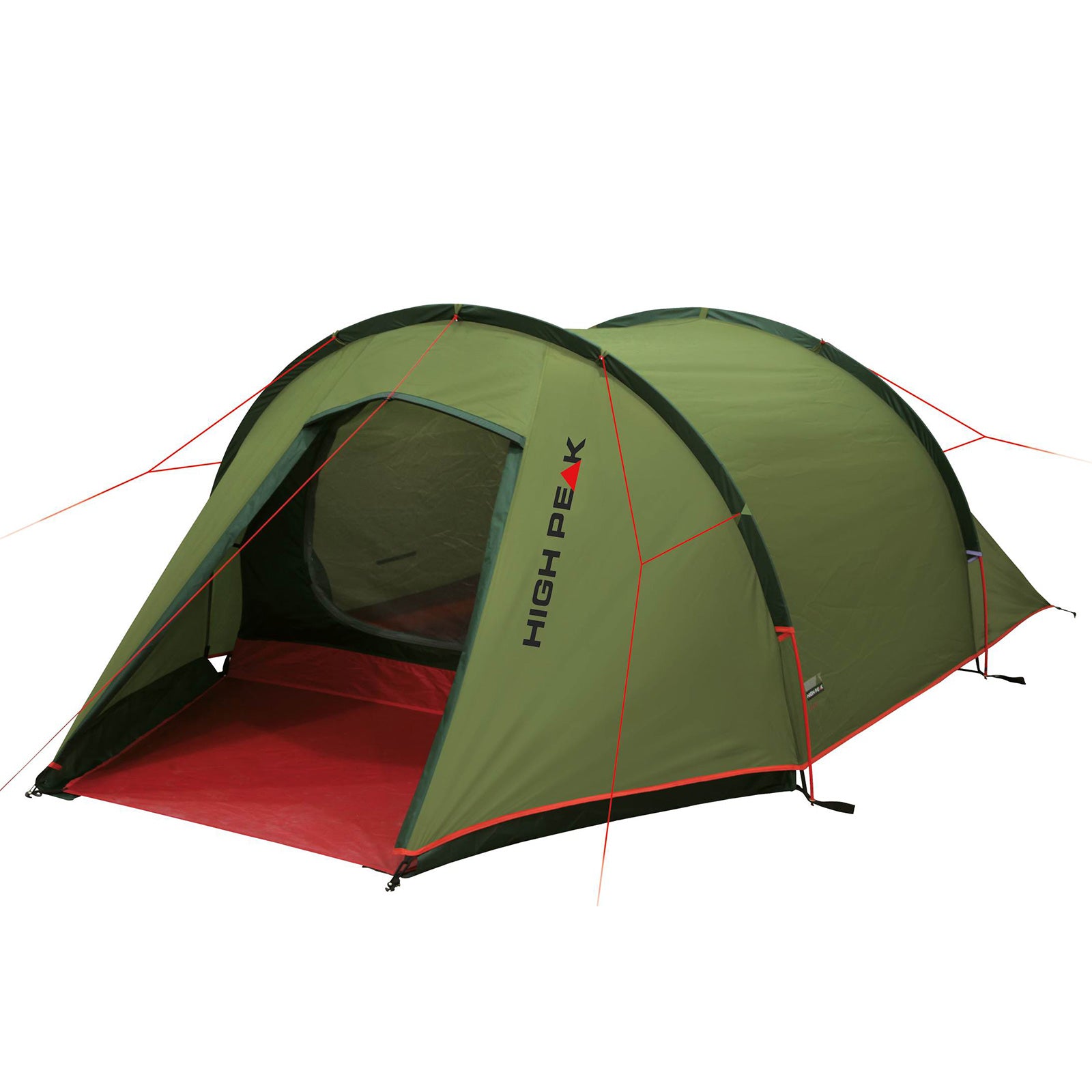 HIGH PEAK Tunnelzelt Kite 3 LW Personen Fahrrad Zelt Camping Trekking Vorraum