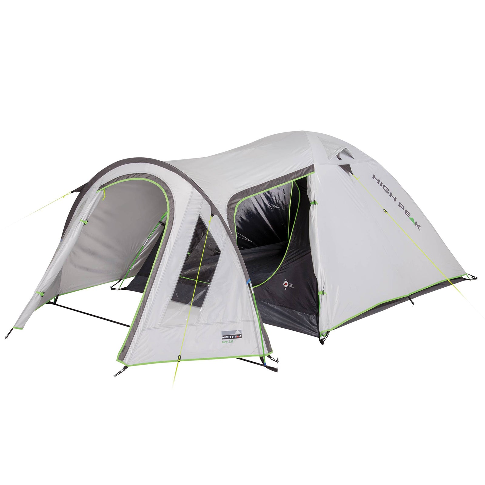 HIGH PEAK Dome Tent Kira 3 4 5 Persons Igloo Tent Camping Trekking Vestibule