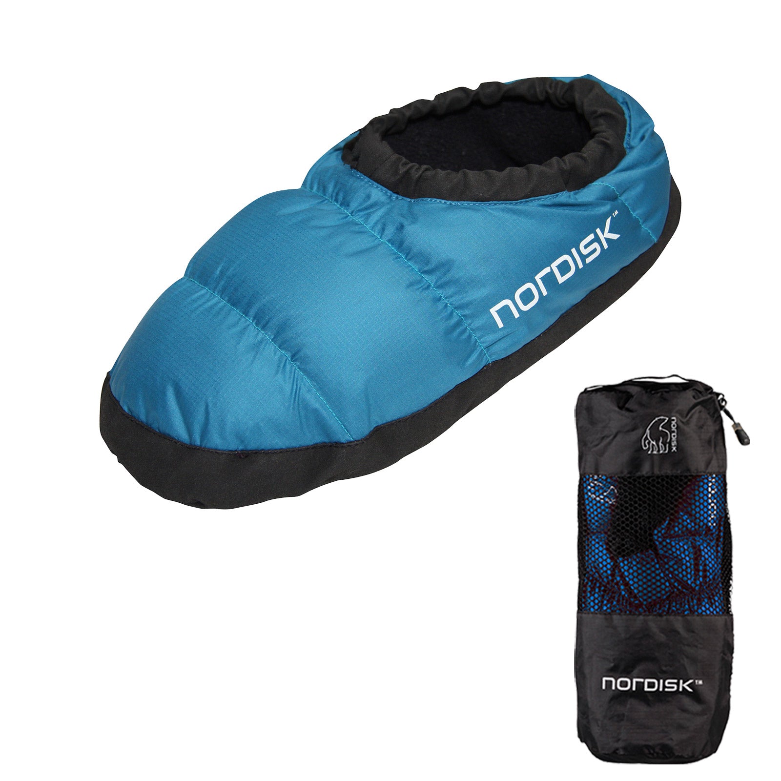 NORDISK down shoes - down slippers, slippers, cabin shoes, bed shoes