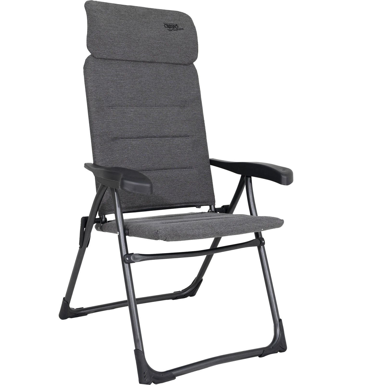 CRESPO Camping Chair AP213 TexSupreme Camping Beach Folding Chair Lounger Aluminium Foldable