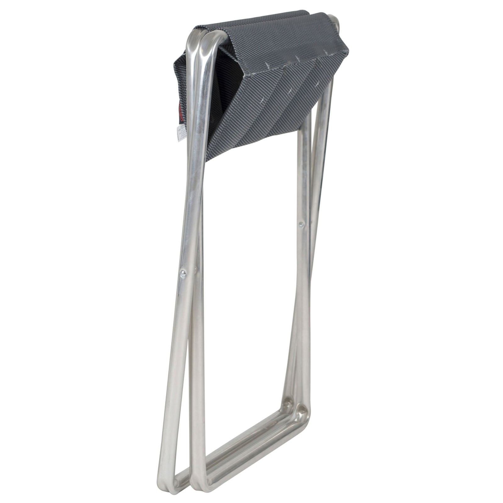 Tabouret pliant CRESPO AL302 Tabouret pliant de camping de luxe Tabouret de pêche Siège rembourré Alu